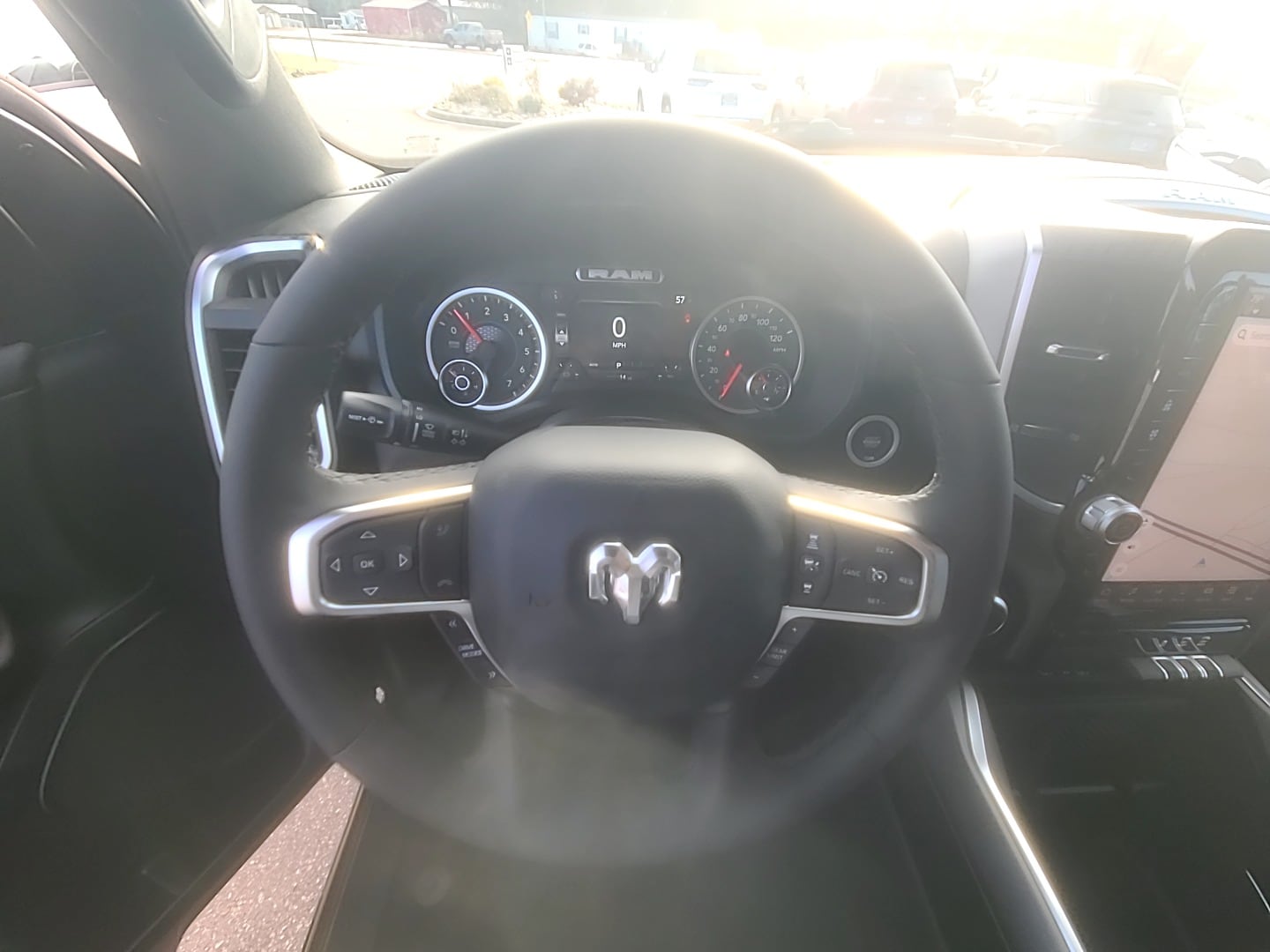 2026 Ram 1500 BIG HORN CREW CAB 4X2 5'7 BOX Diamond Black Crystal Pearlcoat at Griffin CDJR