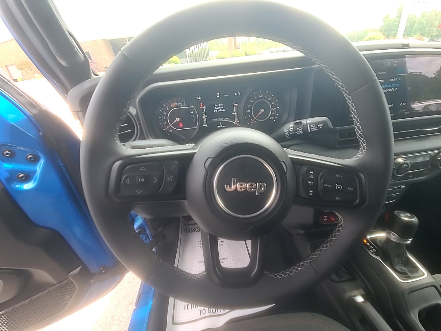 2025 Jeep Wrangler Rubicon Hydro Blue Pearlcoat at Marchant Chevrolet