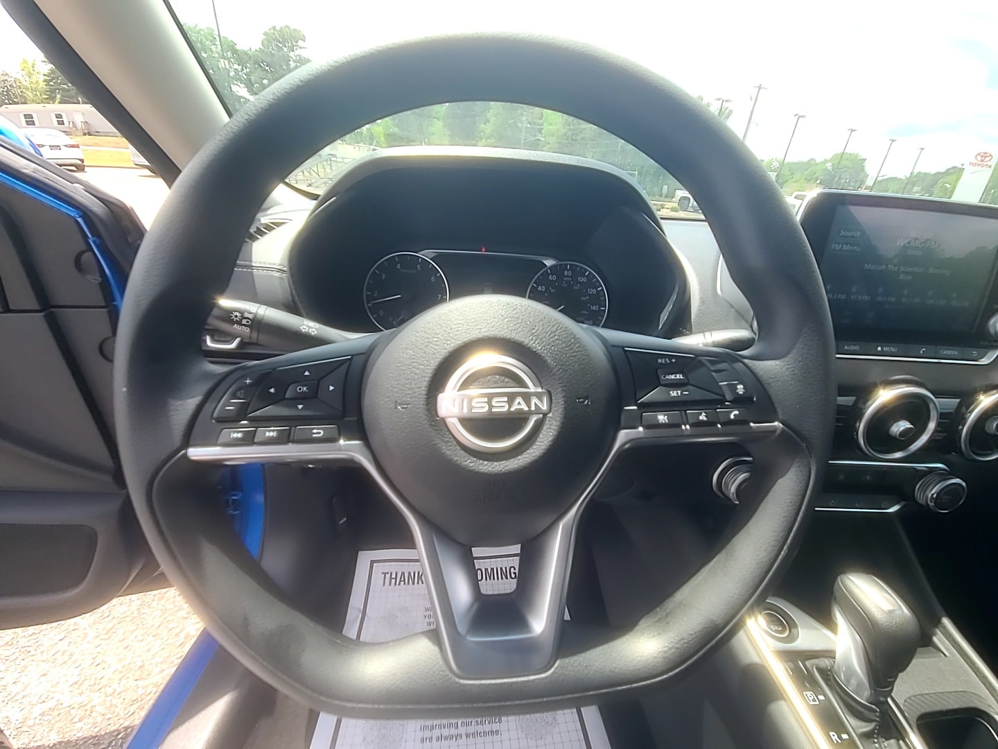 2024 Nissan Sentra SV Electric Blue Metallic at Griffin Nissan