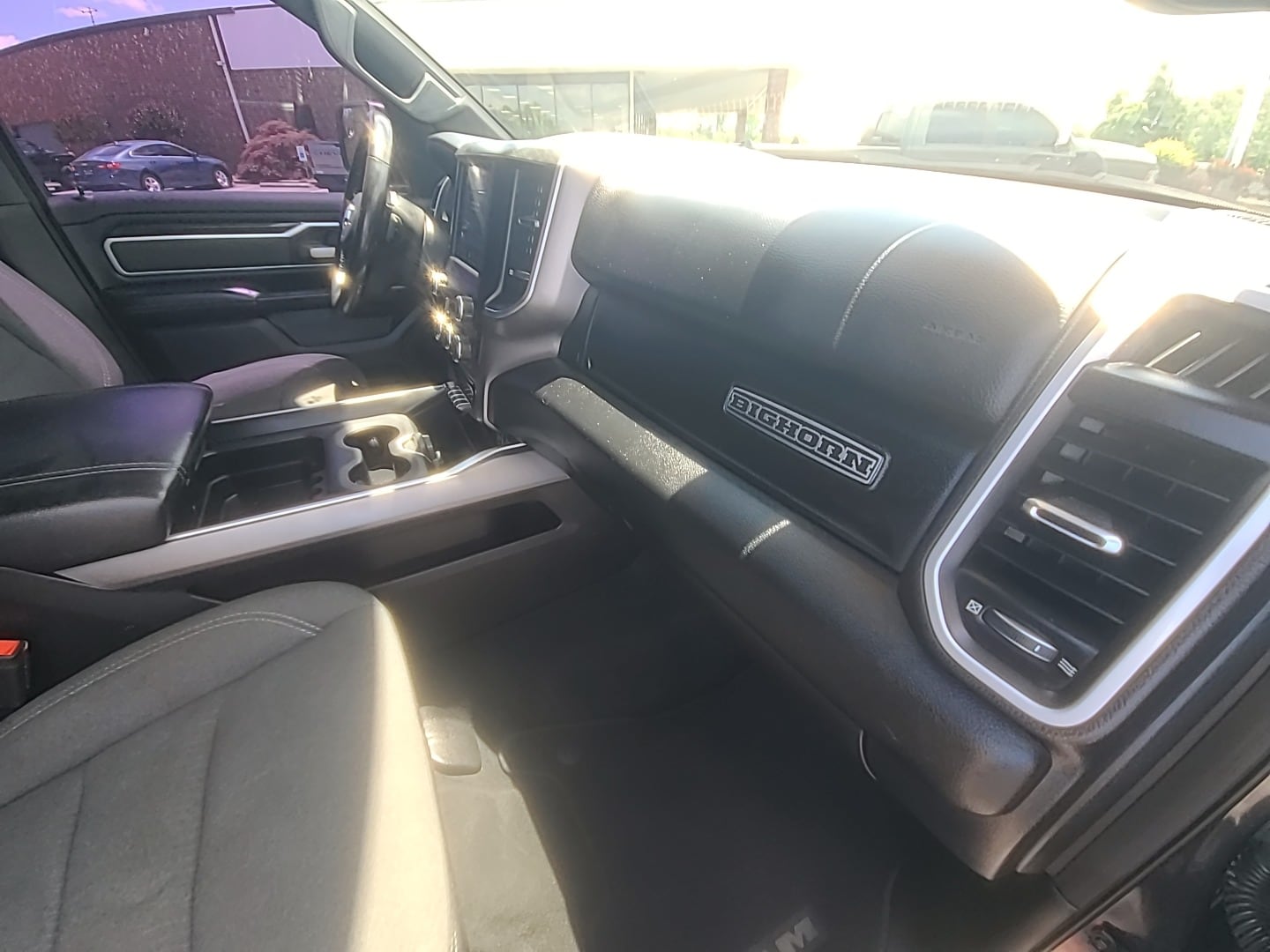 2021 Ram 1500 Big Horn Maximum Steel Metallic Clearcoat at Stokes Toyota Beaufort