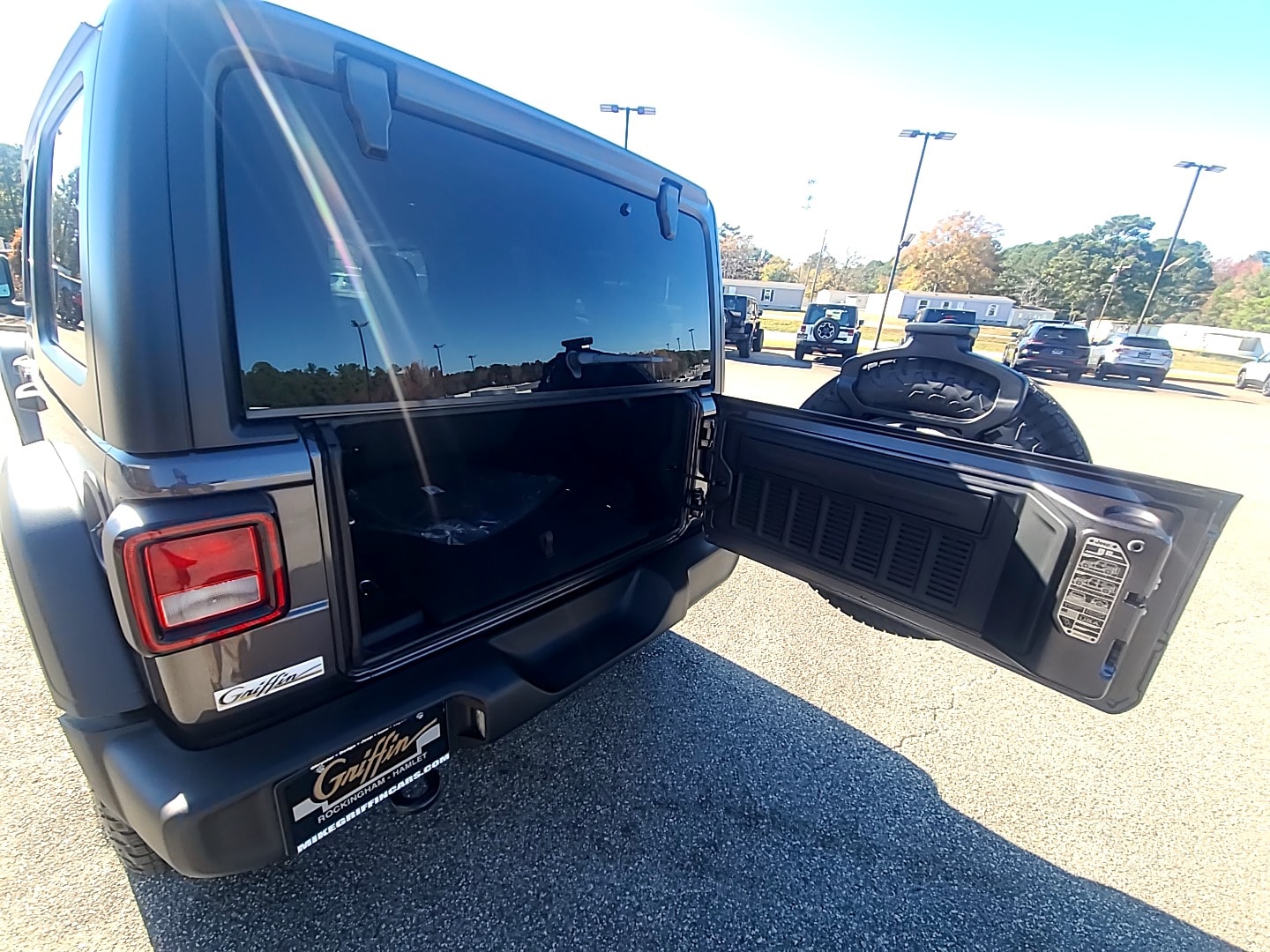 2026 Jeep Wrangler 4-DOOR SPORT S granite crystal metallic clearcoat at Griffin CDJR