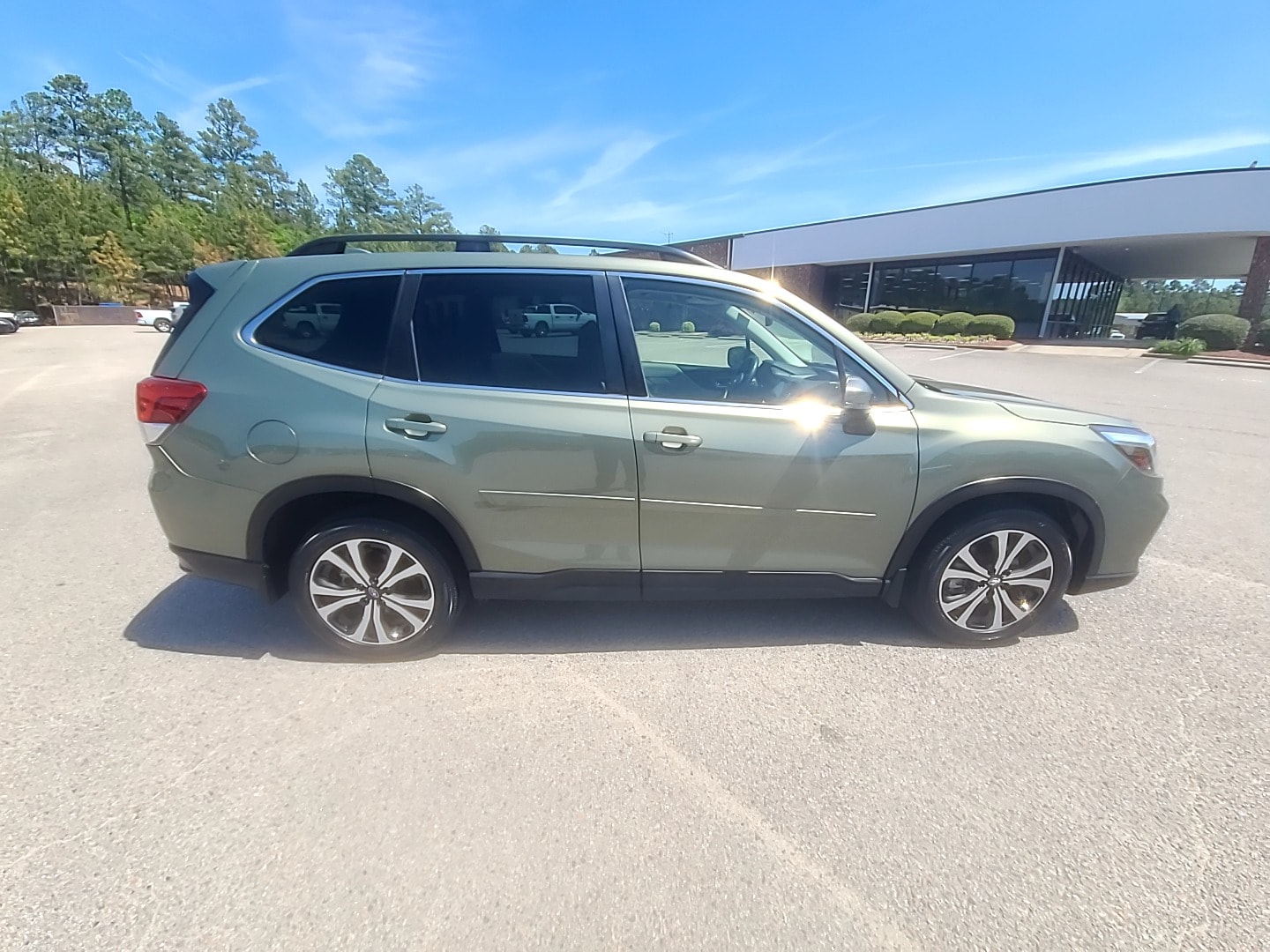 2021 Subaru Forester Limited Jasper Green Metallic at Crews Chevrolet