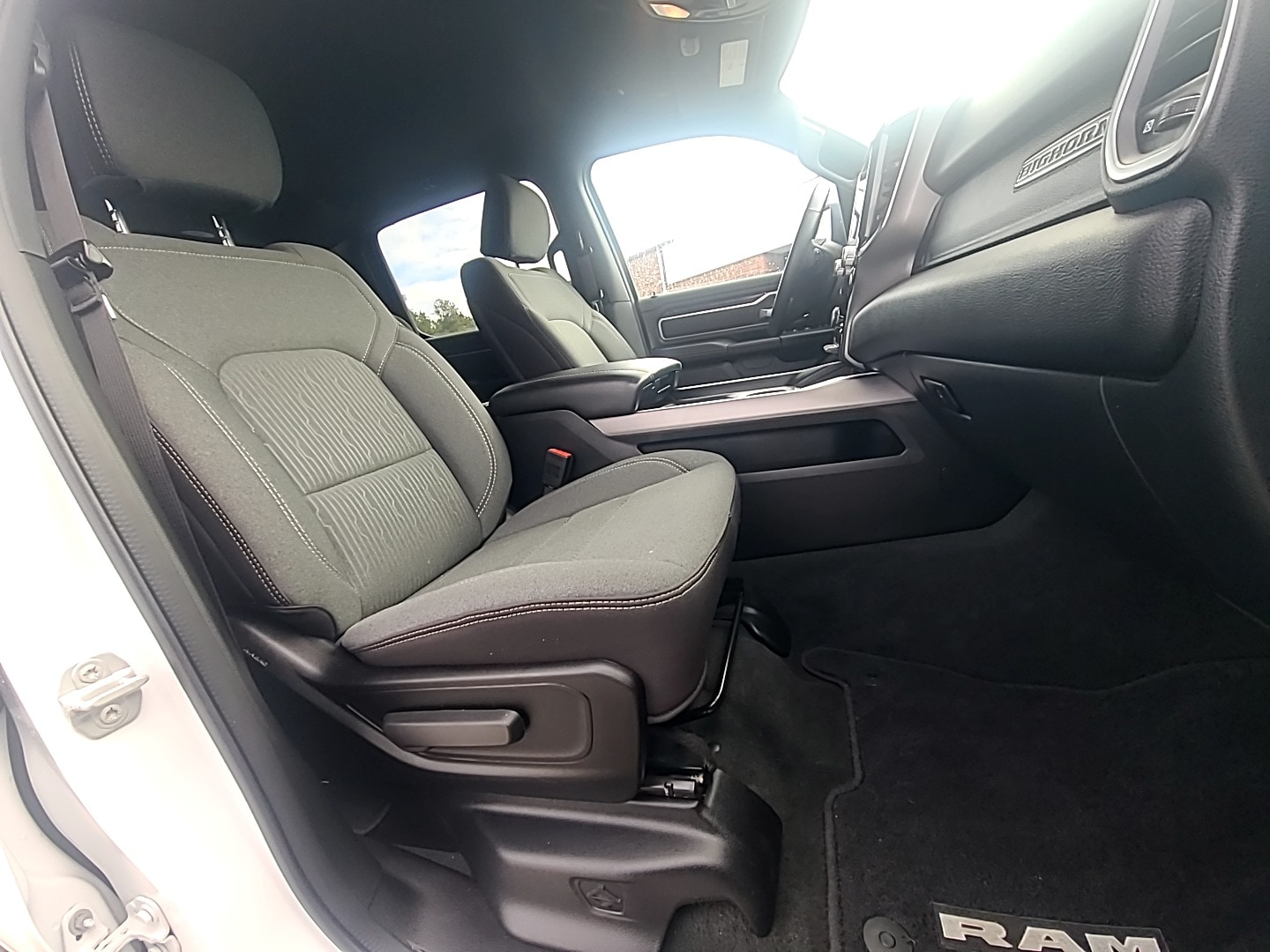 2024 Ram 1500 Big Horn Bright White Clearcoat at Marchant Chevrolet