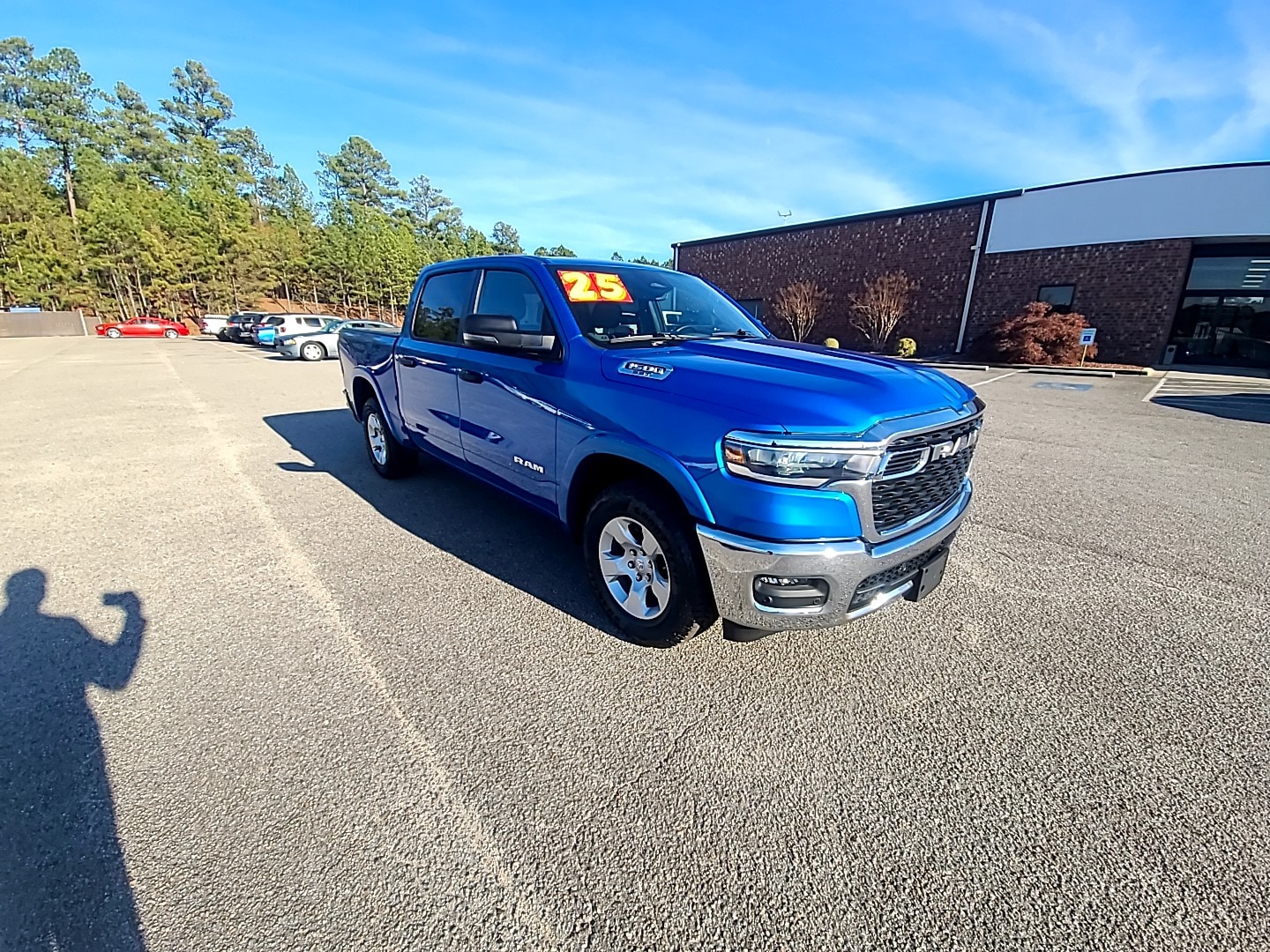 2025 Ram 1500 Big Horn Hydro Blue Pearlcoat at Ravenel Ford