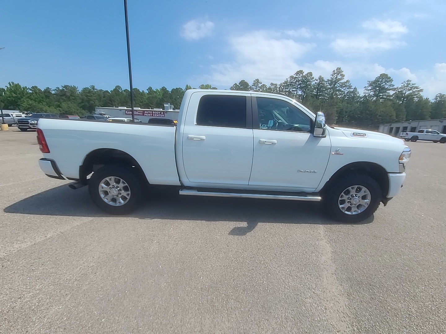 2024 Ram 2500 Laramie Bright White Clearcoat at Griffin CDJR