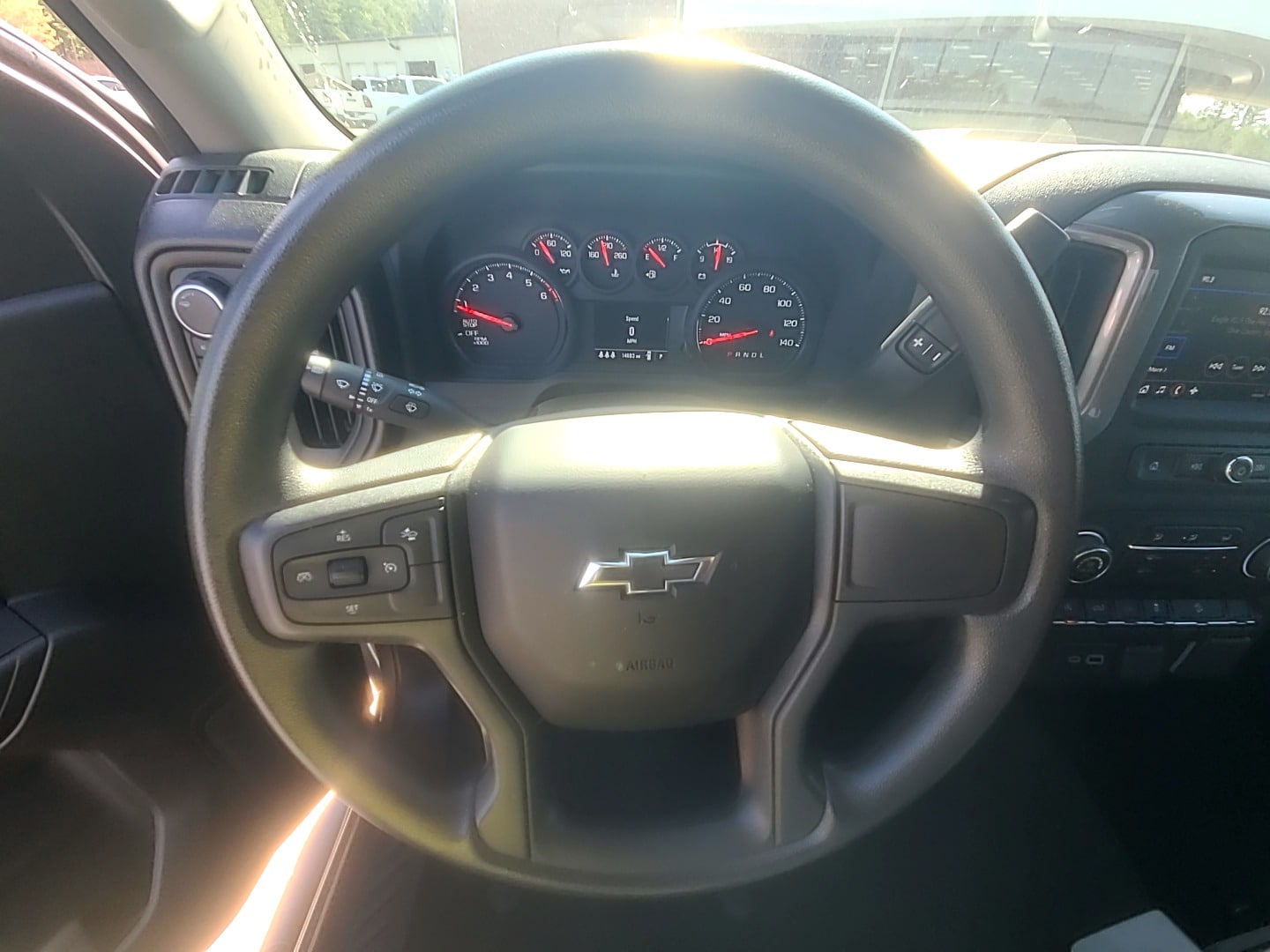 2024 Chevrolet Silverado 1500 Custom Trail Boss Sterling Gray Metallic at Crews Chevrolet