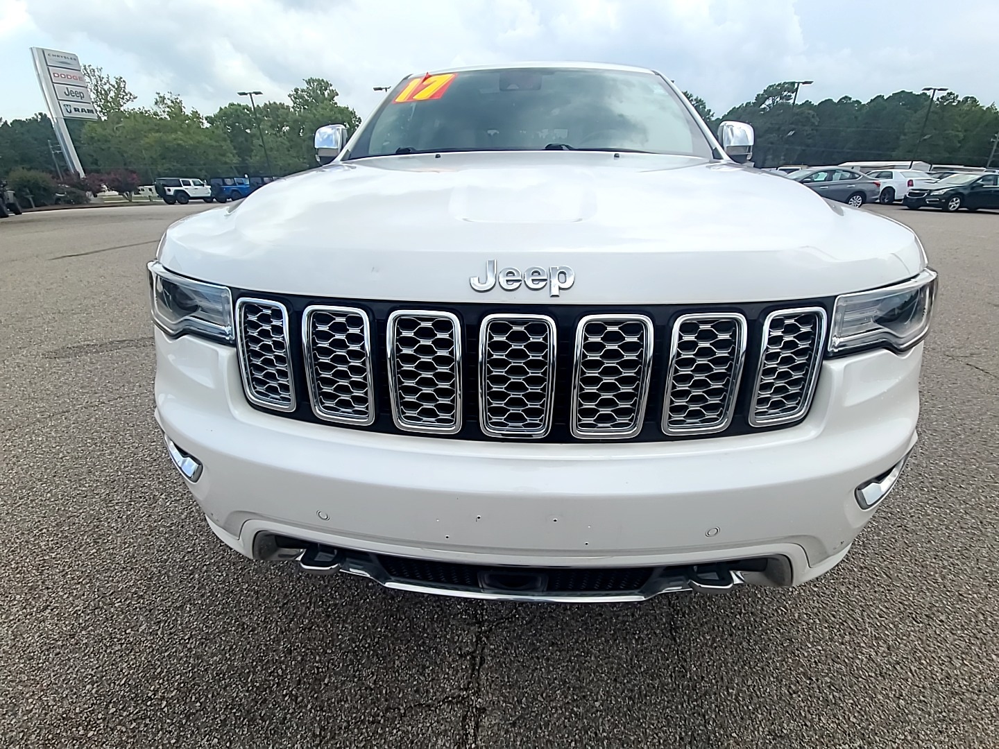 Used 2017 Jeep Grand Cherokee Overland with VIN 1C4RJFCT7HC867399 for sale in Hamlet, NC