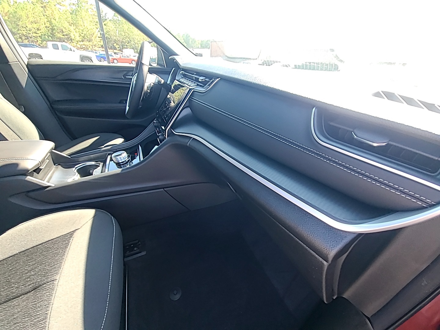 2025 Jeep Grand Cherokee LAREDO X 4X2 Velvet Red Pearlcoat at Griffin CDJR