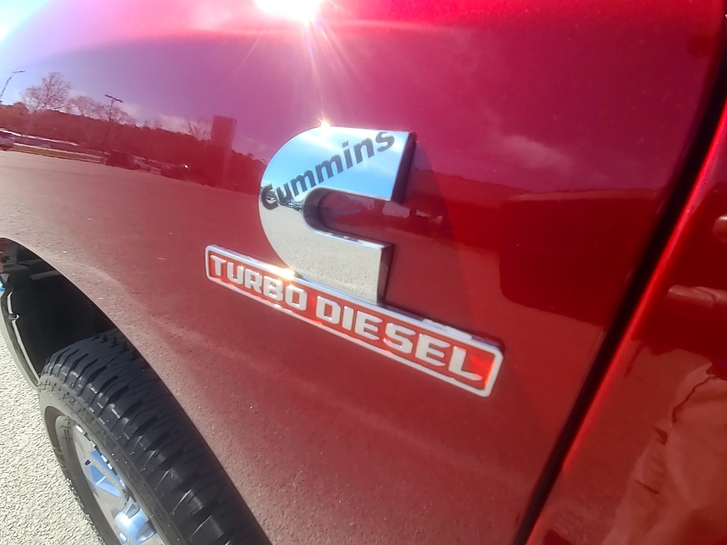 2026 Ram 2500 BIG HORN CREW CAB 4X4 8' BOX Molten Red Pearlcoat at Griffin CDJR