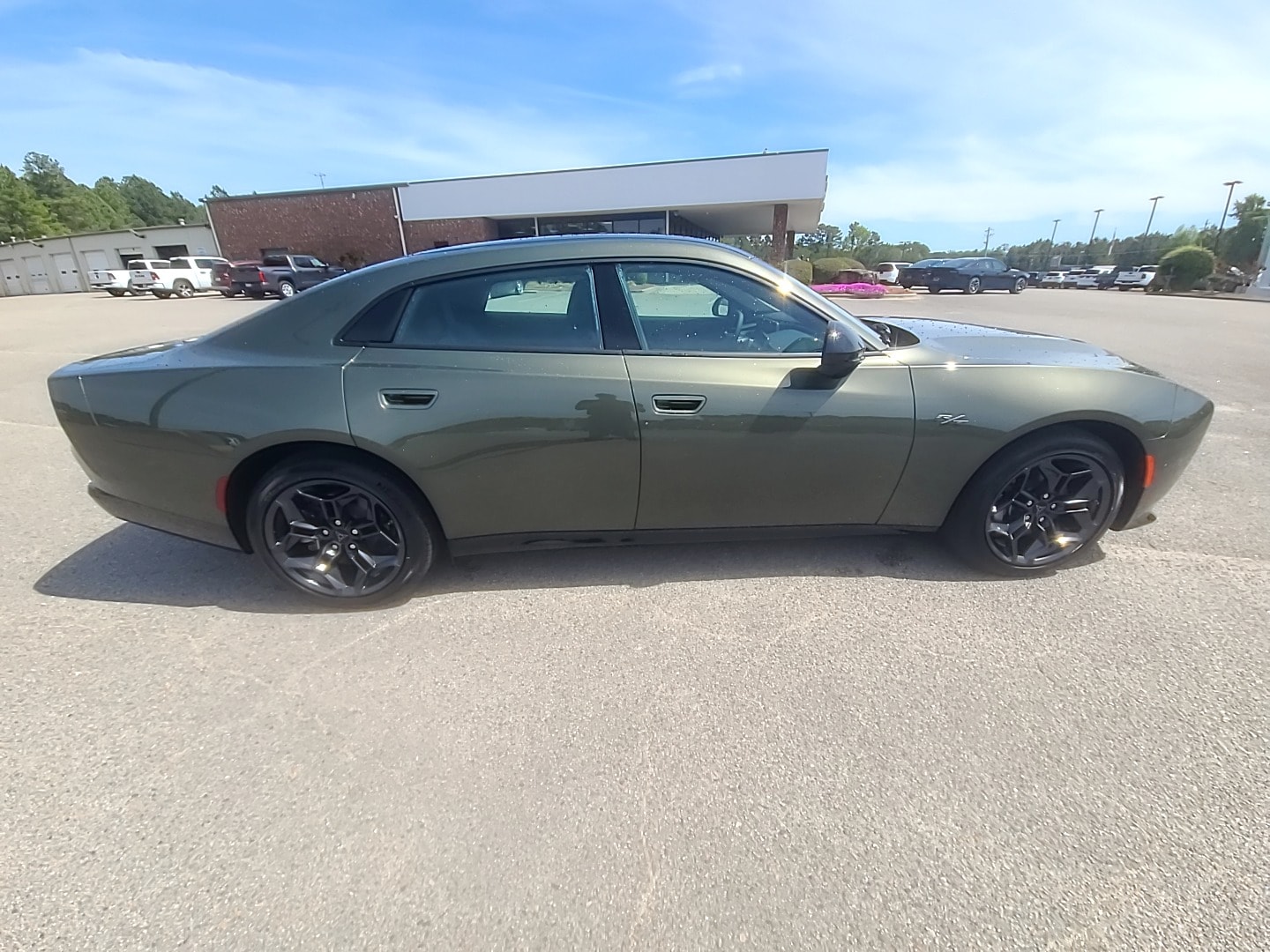 2026 Dodge Charger R/T 4-DOOR AWD Green Machine at Griffin CDJR