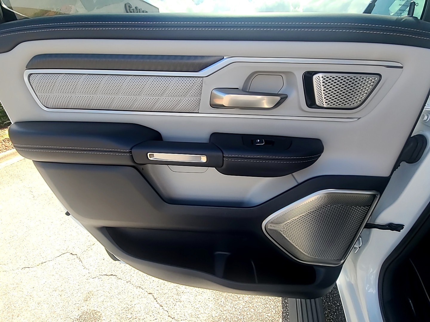 2025 Ram 1500 Tungsten Ivory White Tri-Coat Pearlcoat at Ravenel Ford