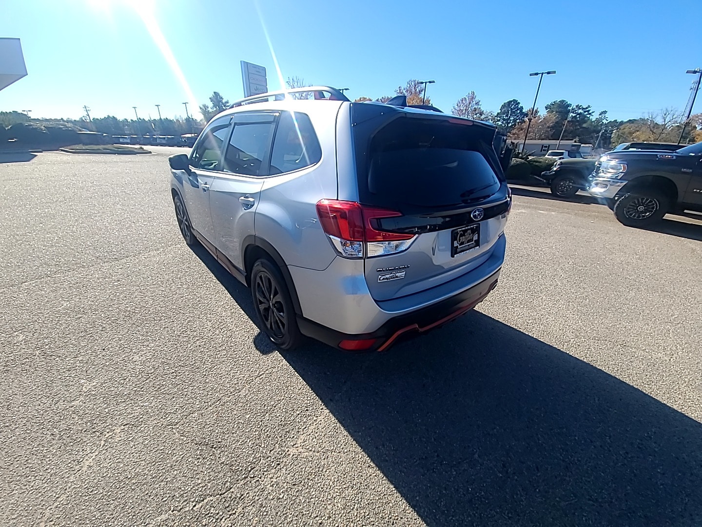 2024 Subaru Forester Sport Ice Silver Metallic at Stokes Toyota Beaufort