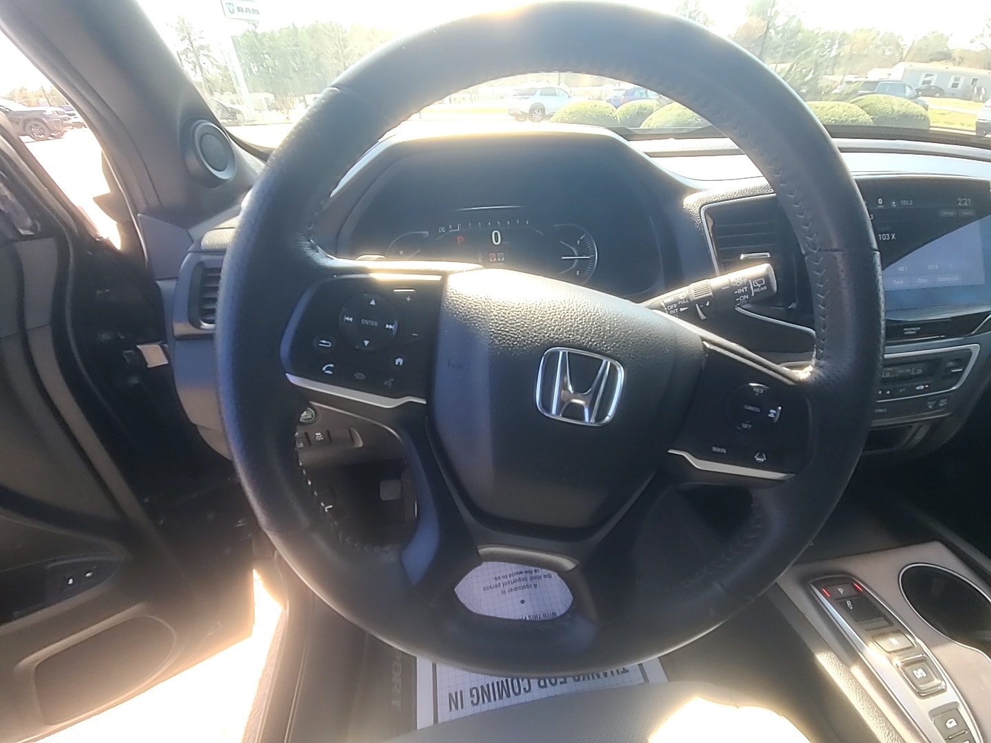 2025 Honda Passport EX-L Blue at Burns Honda