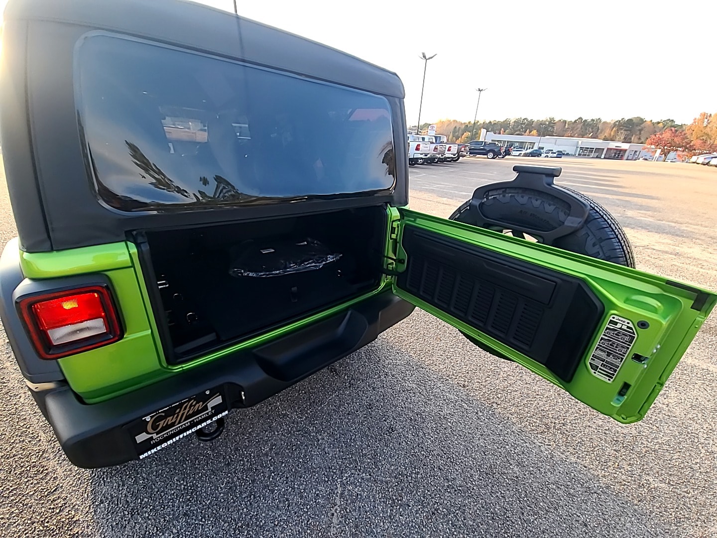 2026 Jeep Wrangler 4-DOOR SPORT S mojito clearcoat at Griffin CDJR