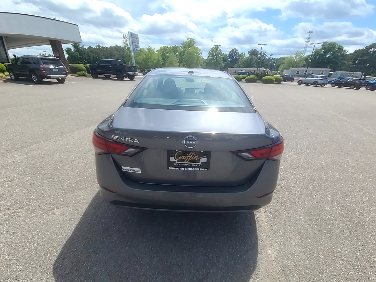 2025 Nissan Sentra SV Gun Metallic at Griffin Nissan