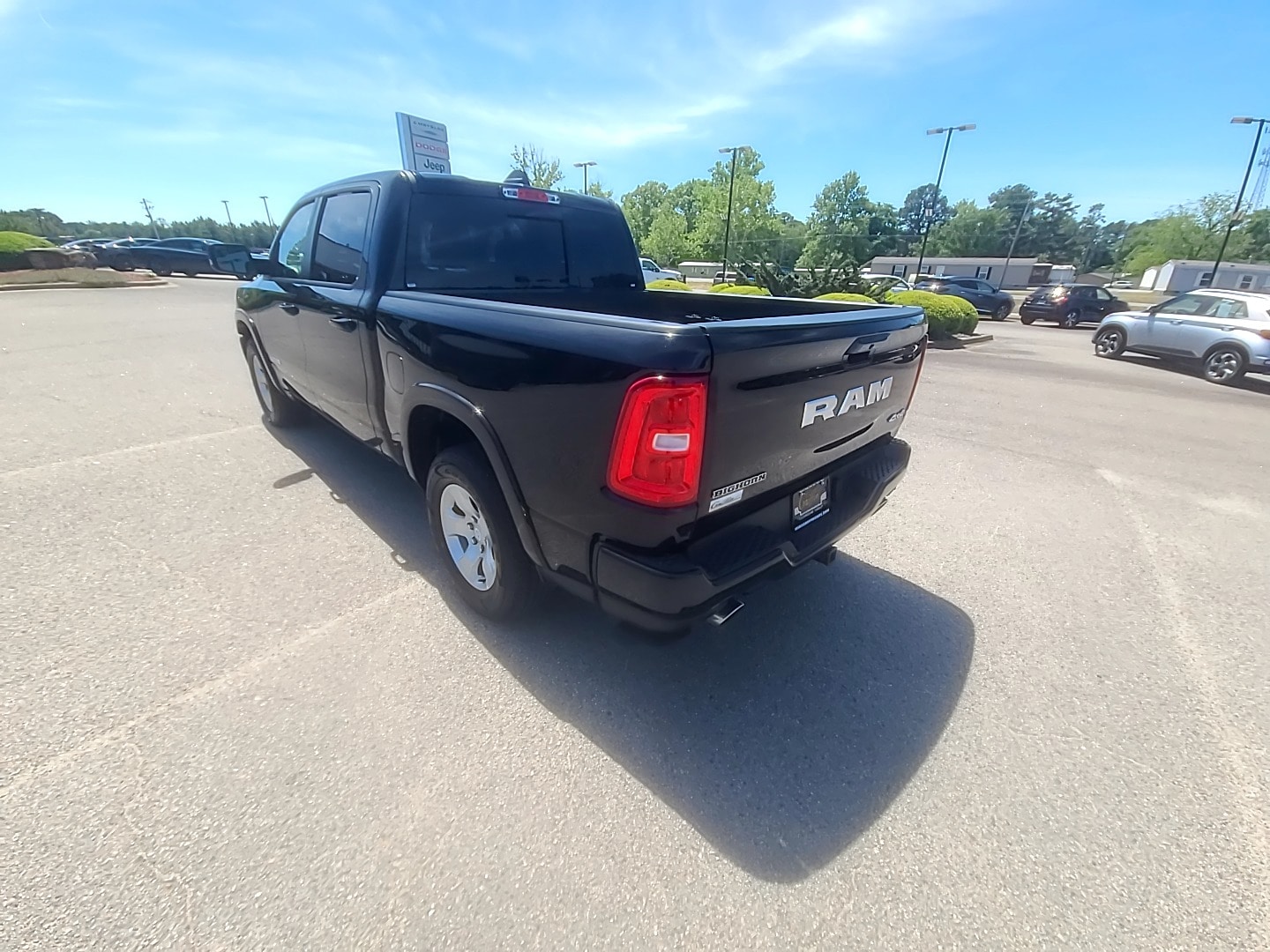 2025 Ram 1500 Big Horn Diamond Black Crystal Pearlcoat at Griffin CDJR