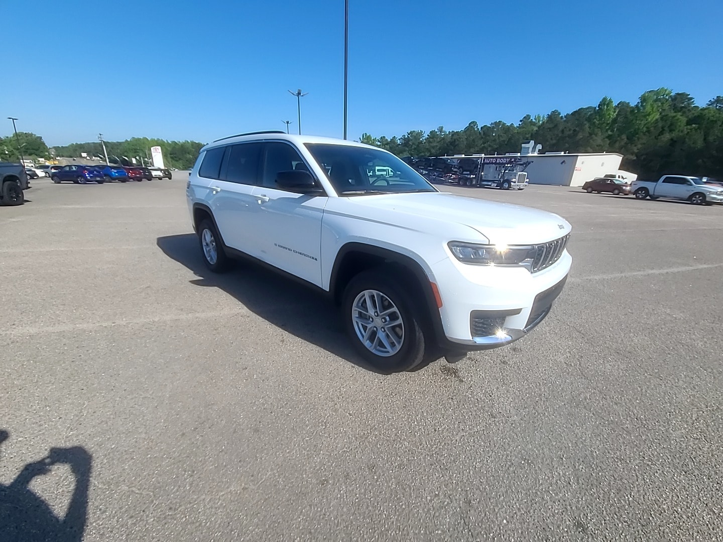 2026 Jeep Grand Cherokee L LAREDO 4X2 Bright White at Griffin CDJR