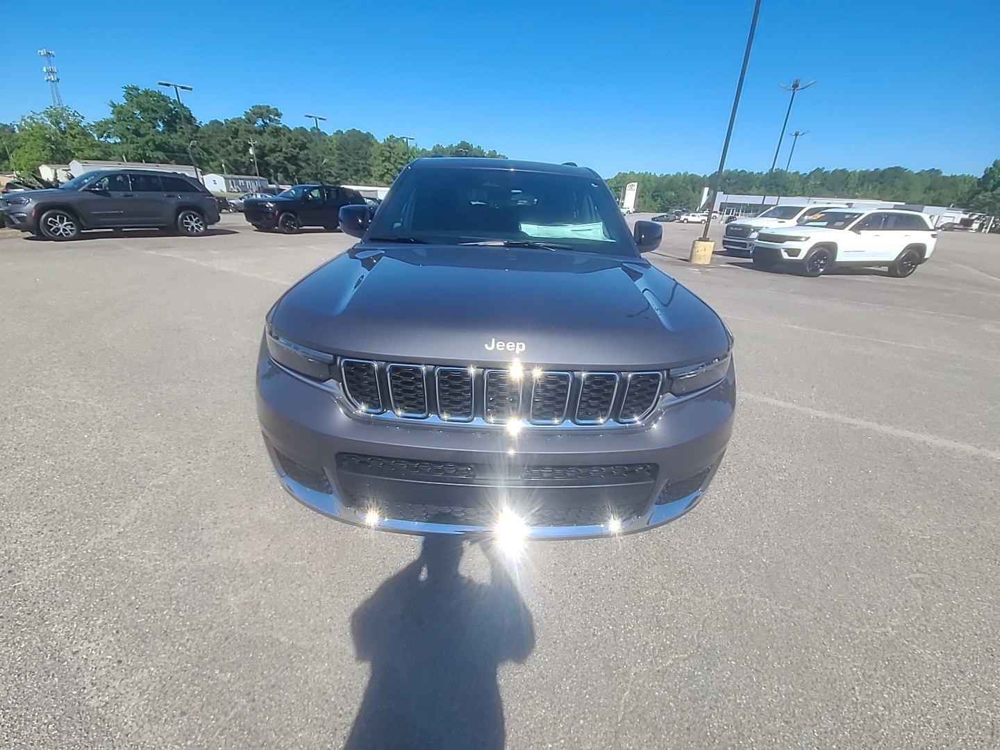 2026 Jeep Grand Cherokee L LAREDO X 4X4 Baltic Gray at Griffin CDJR
