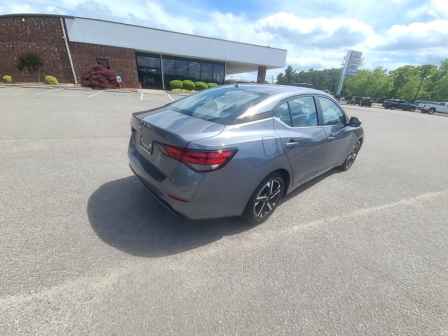 2025 Nissan Sentra SV Gun Metallic at Griffin Nissan