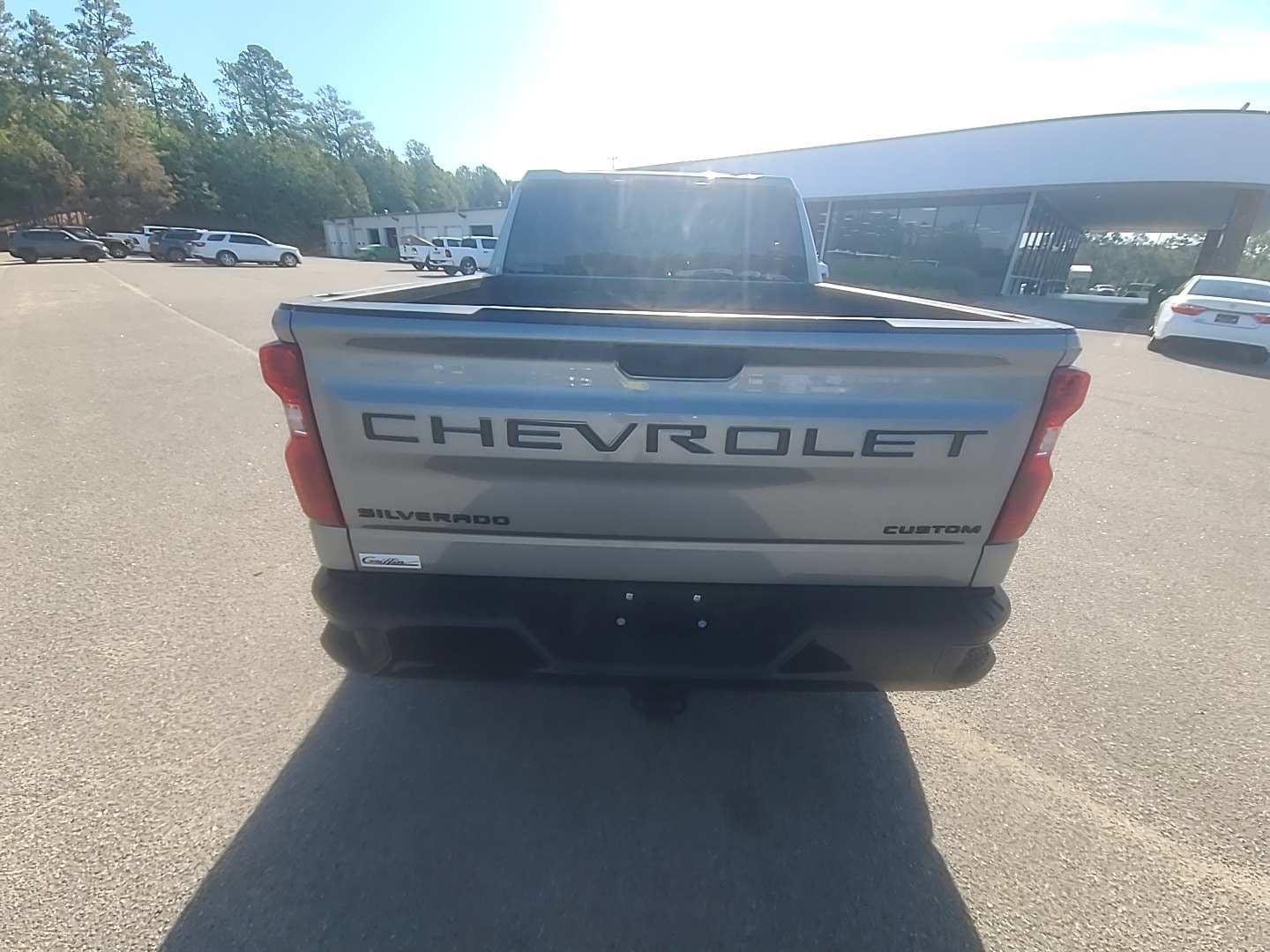 2024 Chevrolet Silverado 1500 Custom Trail Boss Sterling Gray Metallic at Crews Chevrolet