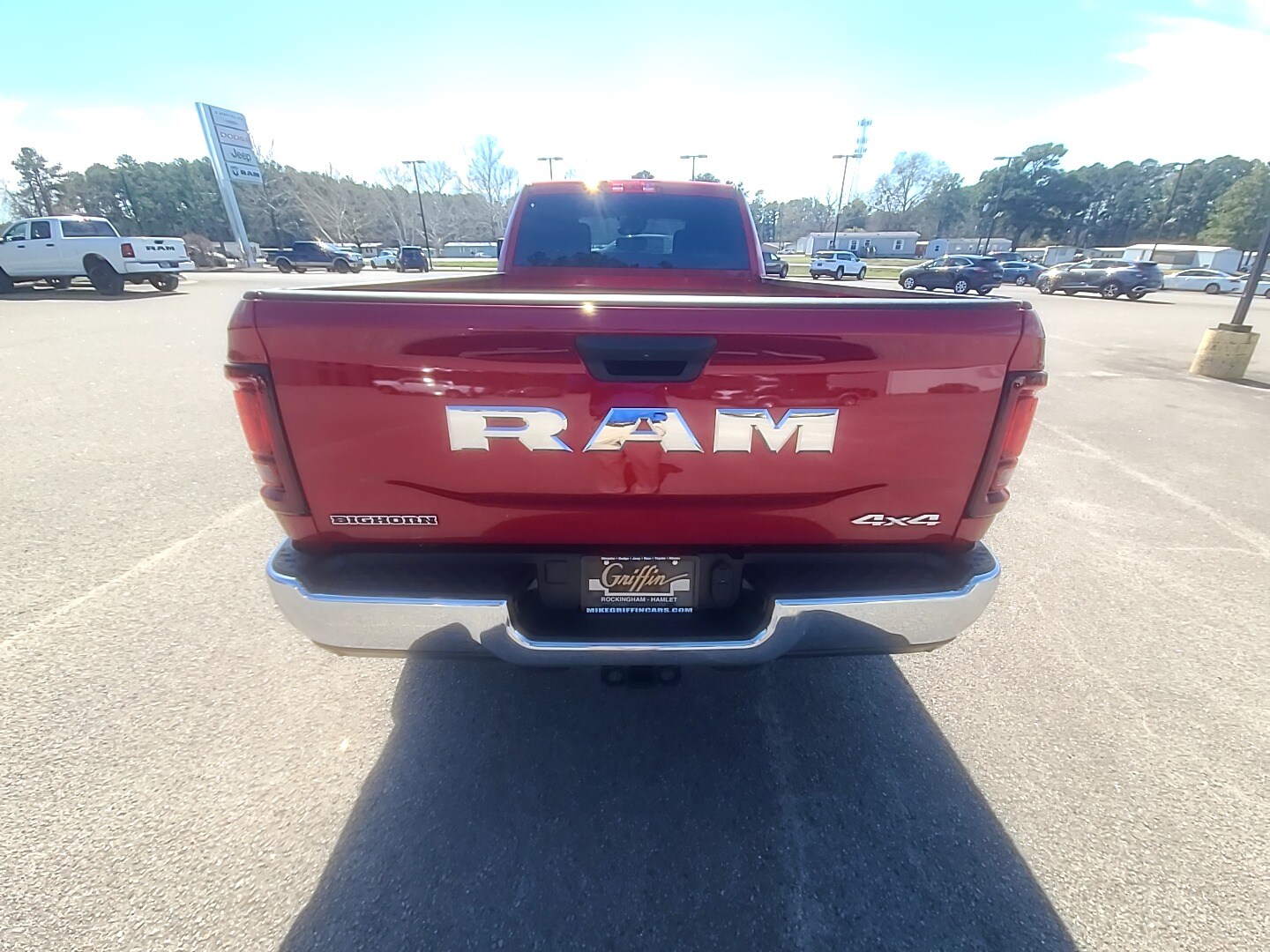2026 Ram 2500 BIG HORN CREW CAB 4X4 8' BOX Molten Red Pearlcoat at Griffin CDJR