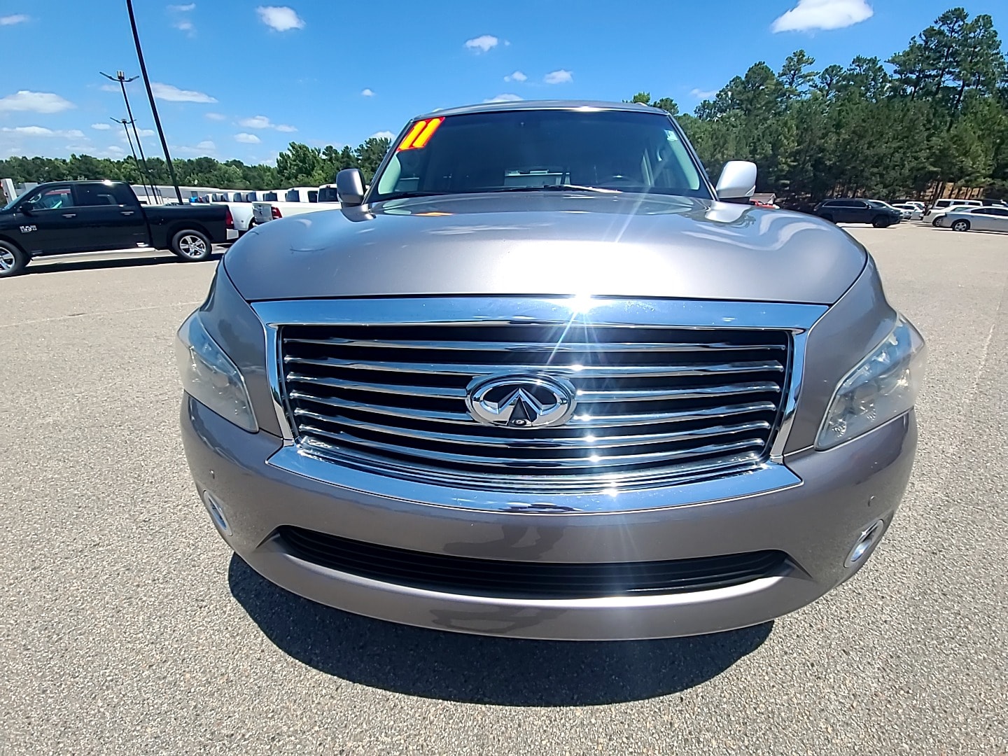 Used 2011 INFINITI QX 56 with VIN JN8AZ2NF5B9501231 for sale in Hamlet, NC