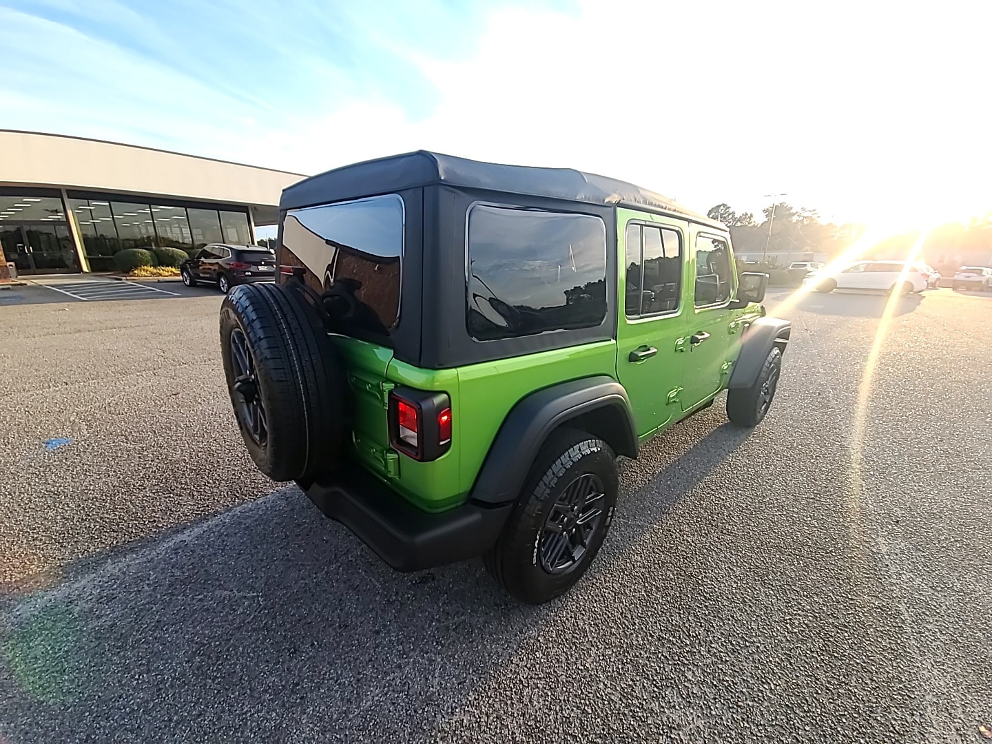2026 Jeep Wrangler 4-DOOR SPORT S mojito clearcoat at Griffin CDJR