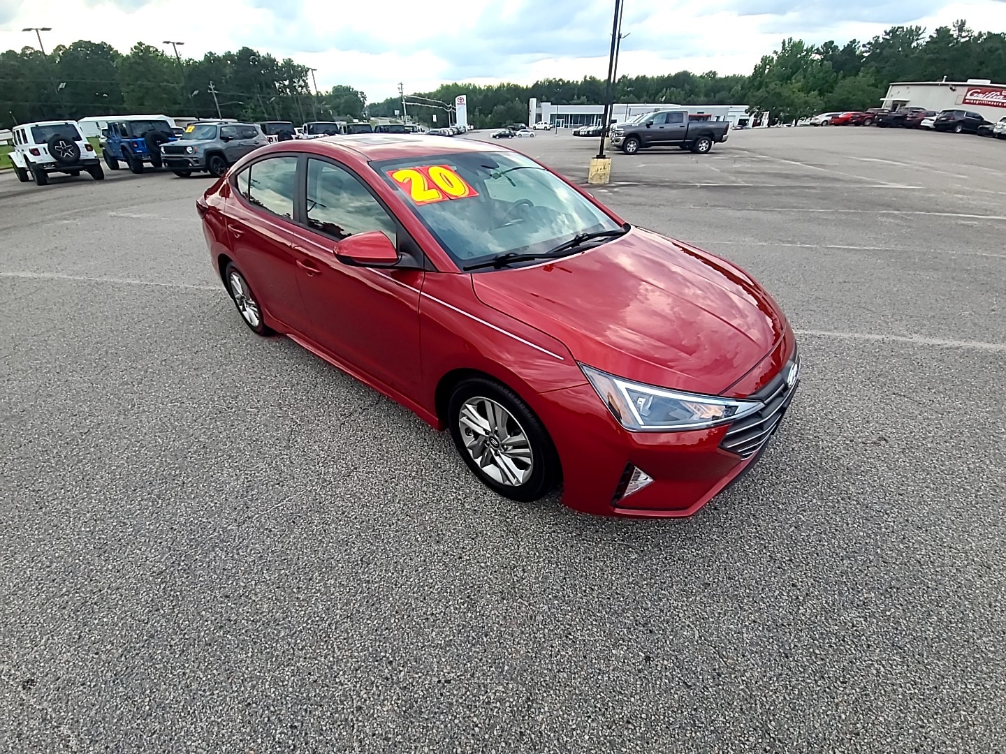 Used 2020 Hyundai Elantra Value Edition with VIN 5NPD84LF7LH516106 for sale in Rockingham, NC