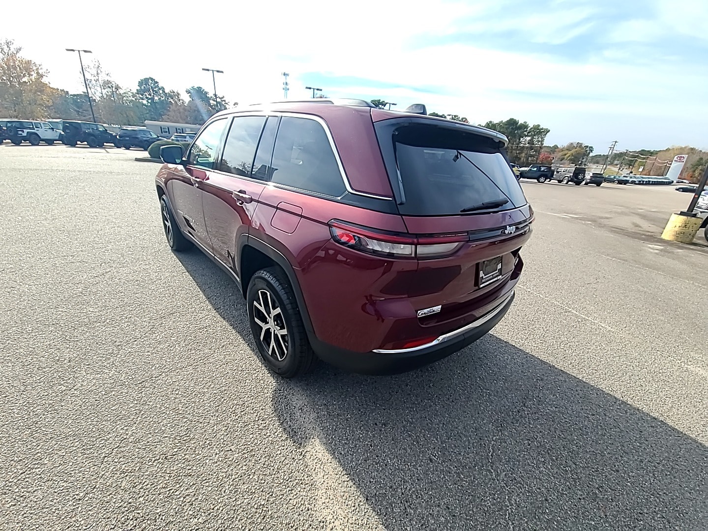 2025 Jeep Grand Cherokee LIMITED 4X2 Velvet Red Pearlcoat at Griffin CDJR