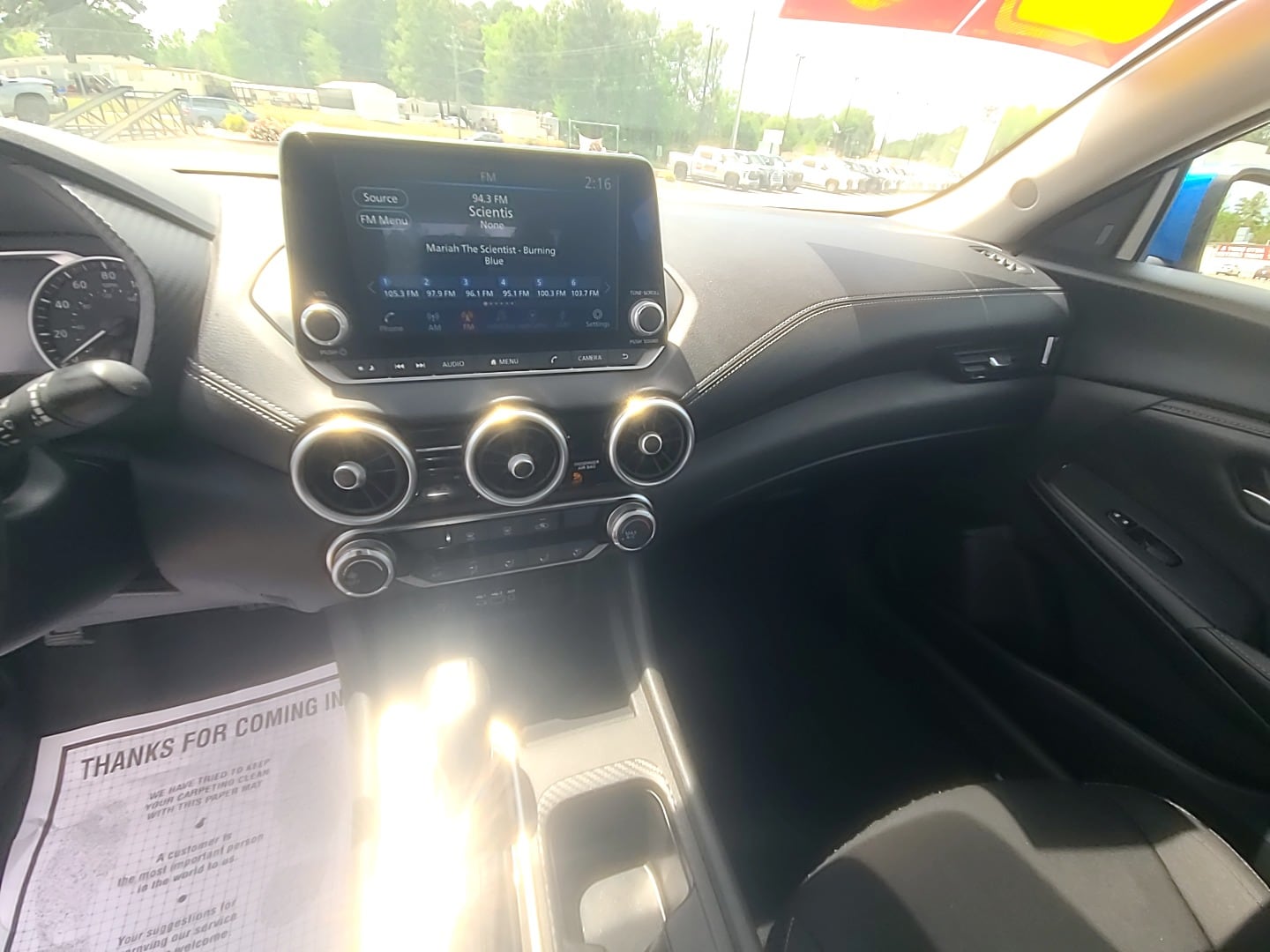 2024 Nissan Sentra SV Electric Blue Metallic at Griffin Nissan