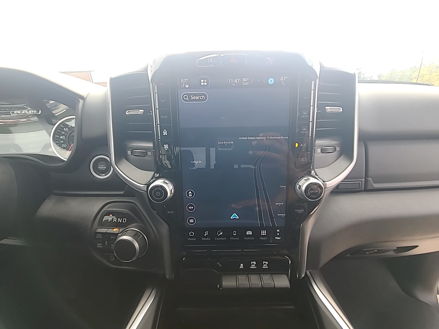 2025 Ram 1500 Big Horn Bright White Clearcoat at Ravenel Ford