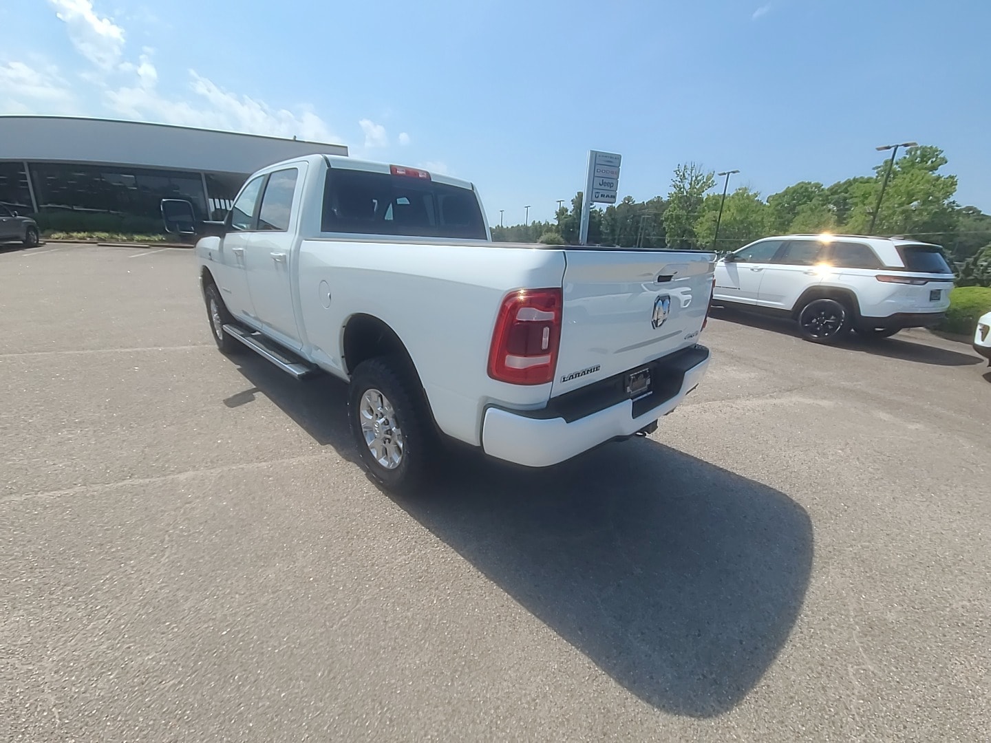 2024 Ram 2500 Laramie Bright White Clearcoat at Griffin CDJR