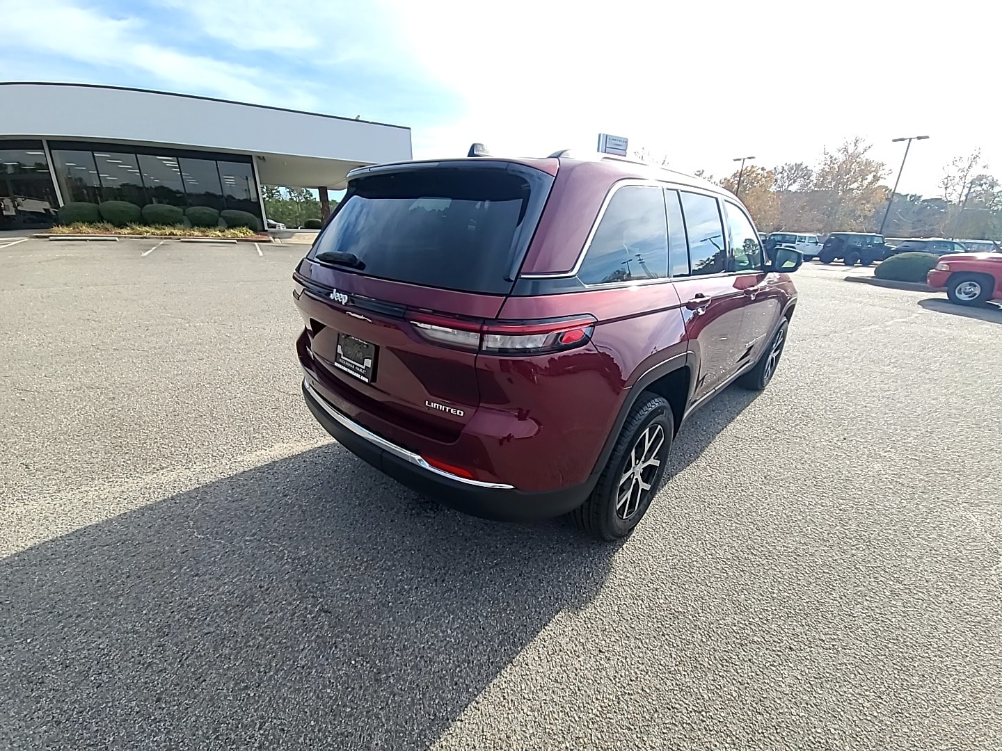 2025 Jeep Grand Cherokee LIMITED 4X2 Velvet Red Pearlcoat at Griffin CDJR