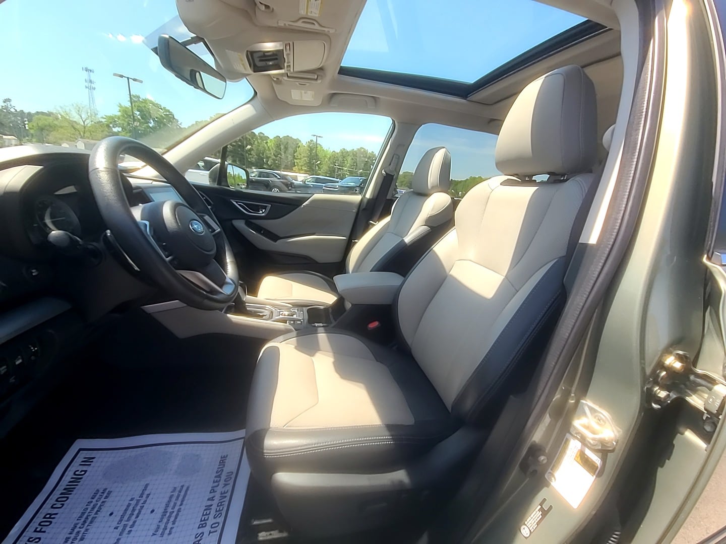 2021 Subaru Forester Limited Jasper Green Metallic at Crews Chevrolet