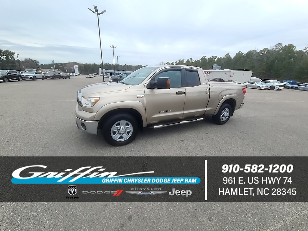 Used 2008 Toyota Tundra 4WD Truck SR5 Crew Cab Pickup