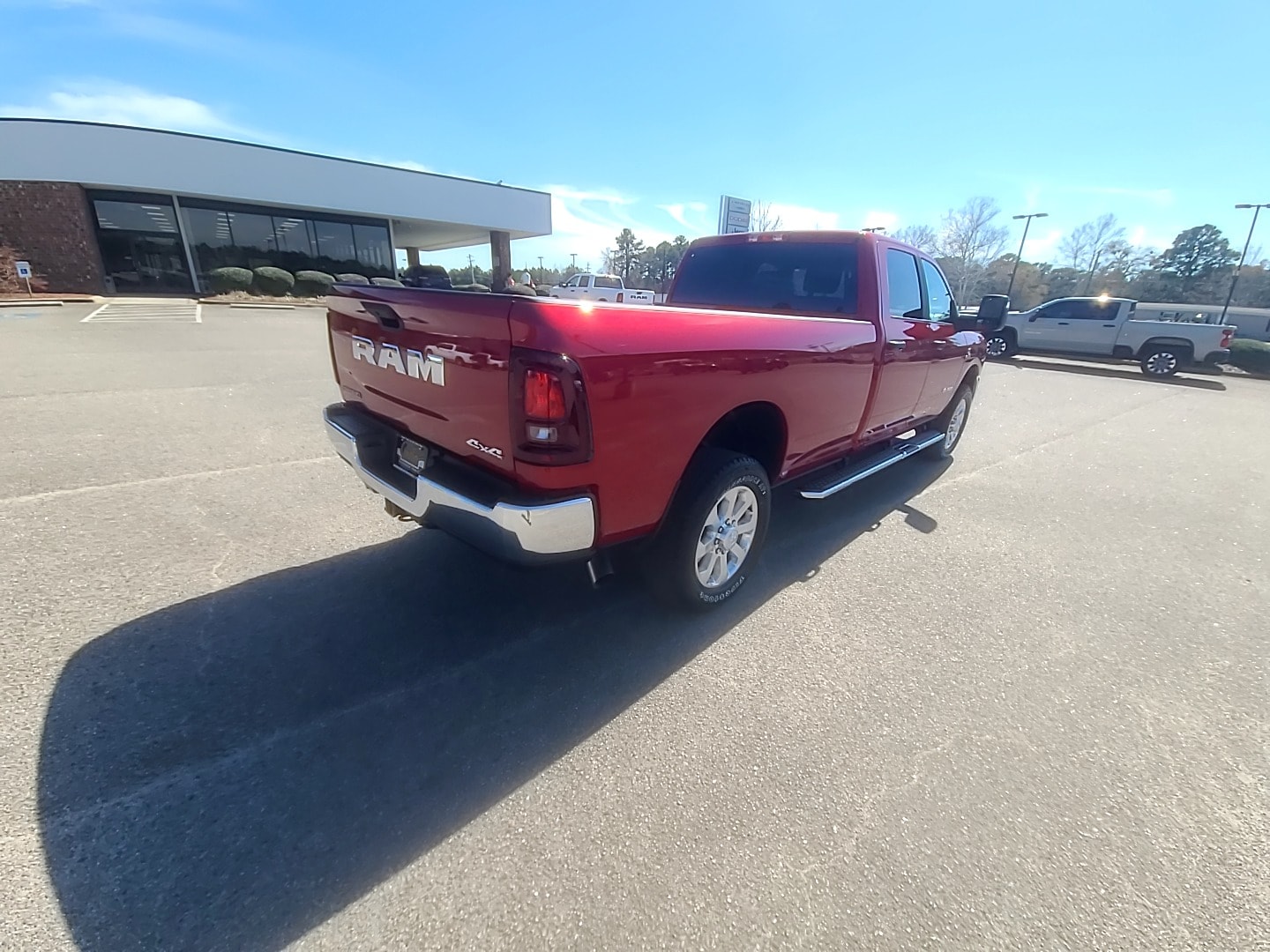 2026 Ram 2500 BIG HORN CREW CAB 4X4 8' BOX Molten Red Pearlcoat at Griffin CDJR