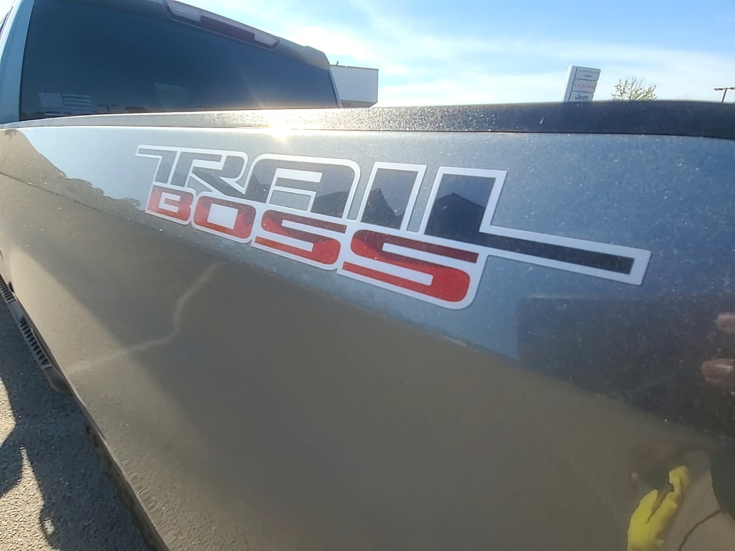 2024 Chevrolet Silverado 1500 Custom Trail Boss Sterling Gray Metallic at Crews Chevrolet