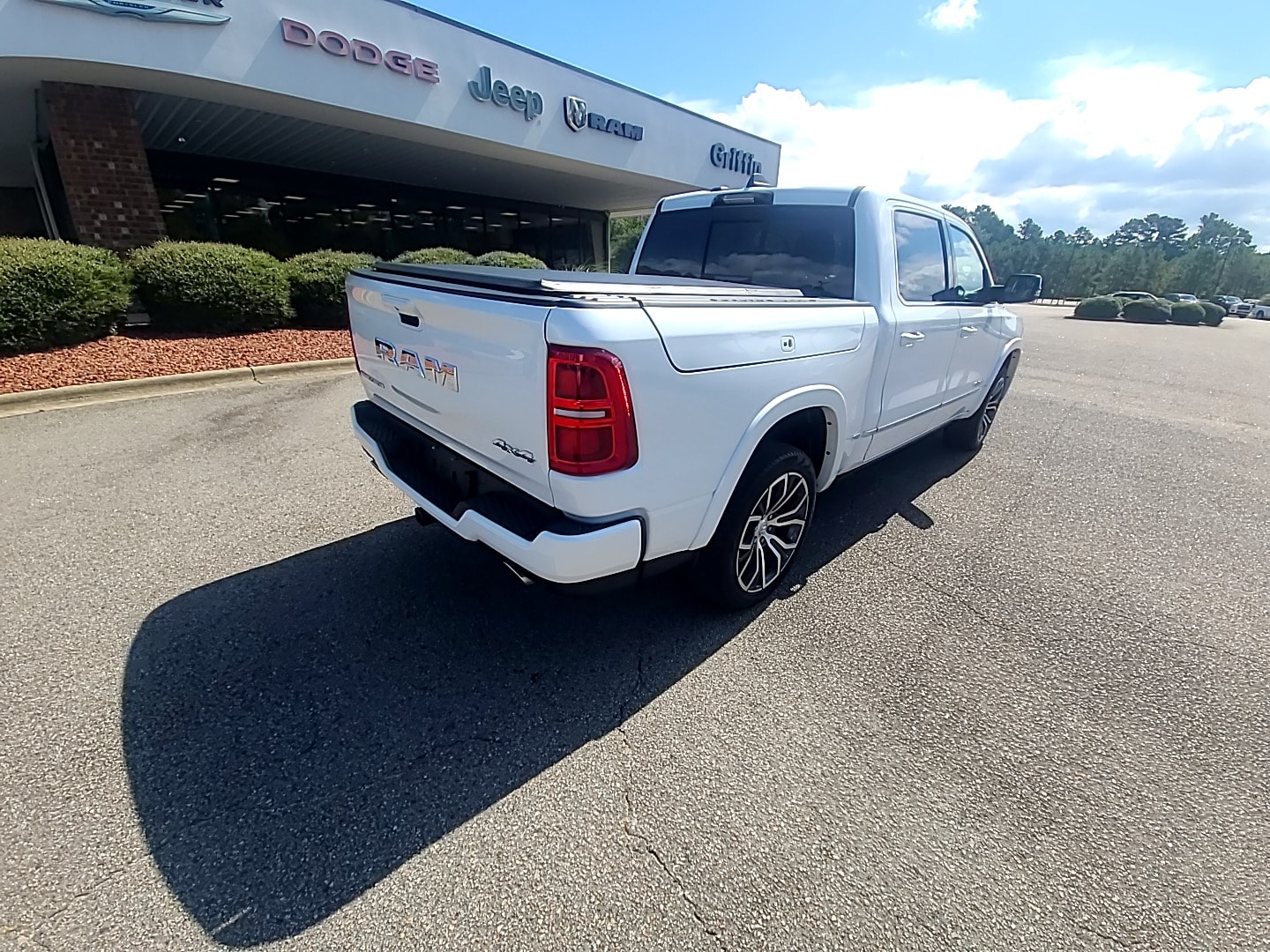2025 Ram 1500 Tungsten Ivory White Tri-Coat Pearlcoat at Ravenel Ford