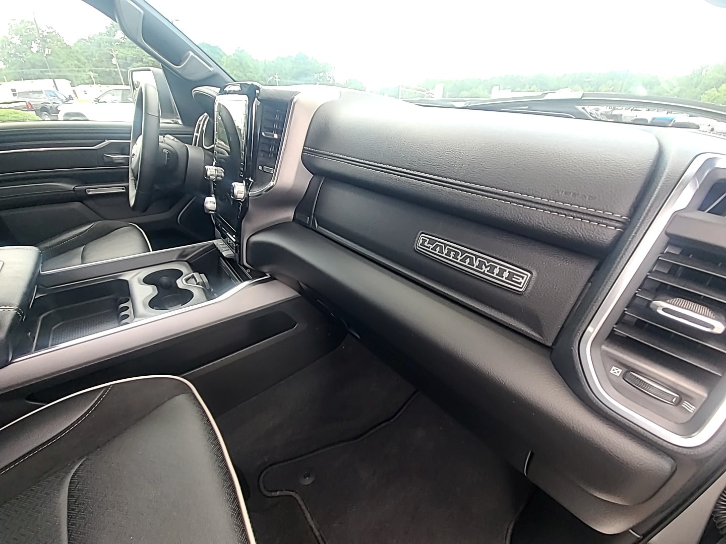 2025 Ram 1500 Laramie Billet Silver Metallic Clearcoat at Ravenel Ford