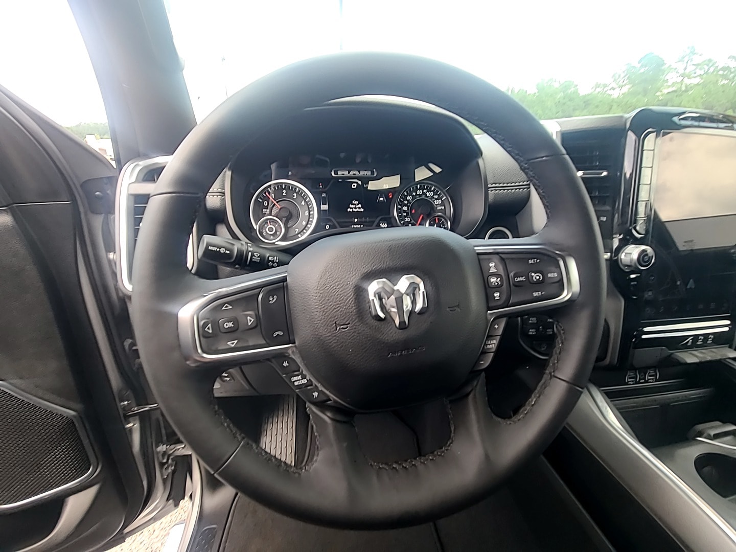 2025 Ram 1500 Laramie Billet Silver Metallic Clearcoat at Ravenel Ford