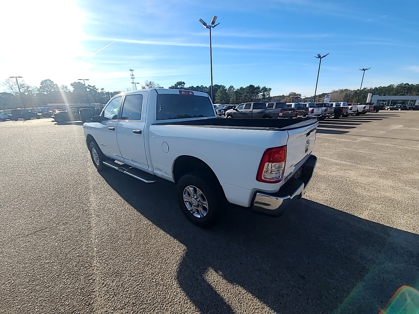 2024 Ram 2500 Big Horn Bright White Clearcoat at Stokes Toyota Hilton Head