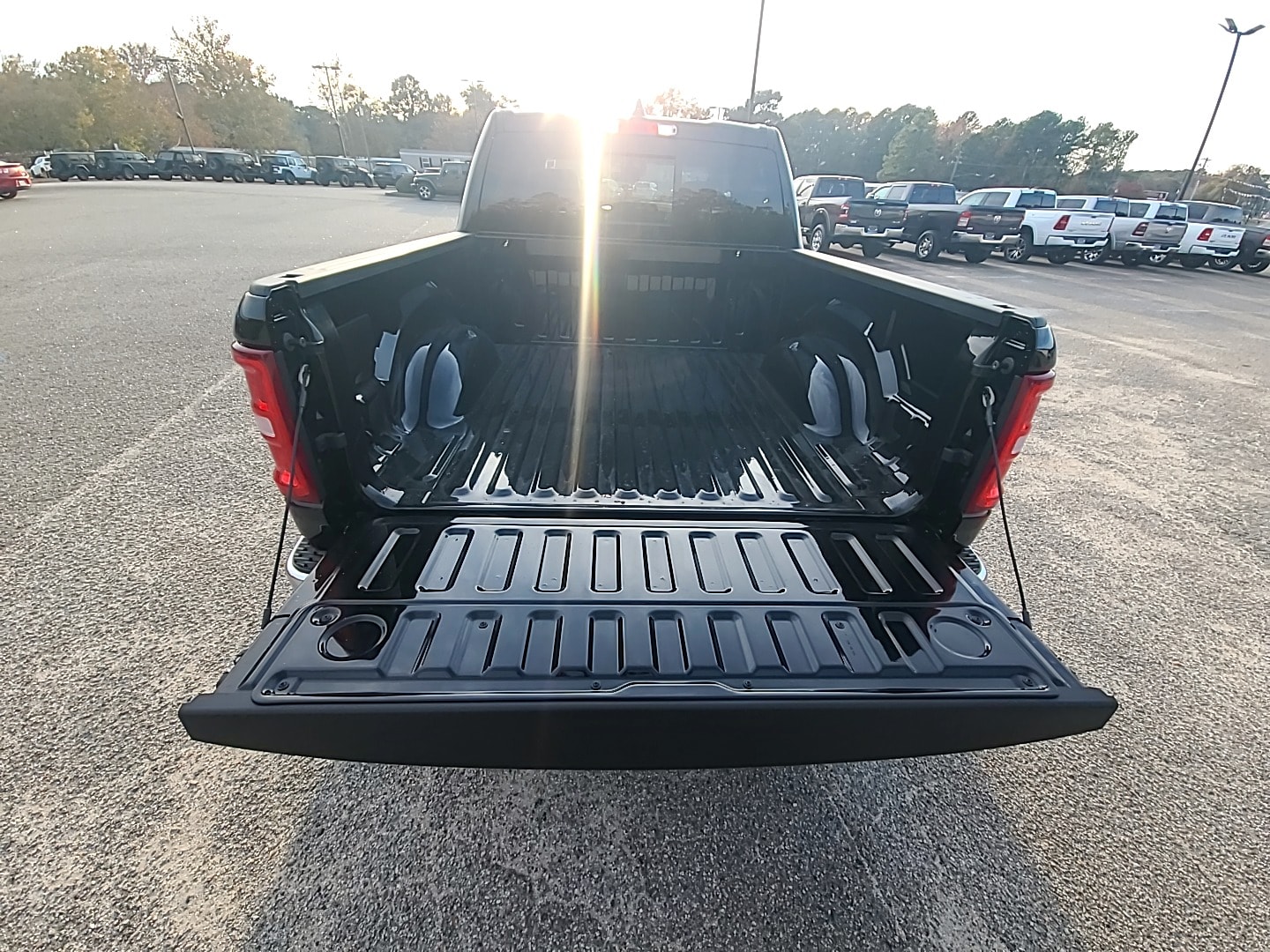 2026 Ram 1500 LARAMIE CREW CAB 4X4 5'7 BOX Diamond Black Crystal Pearlcoat at Griffin CDJR