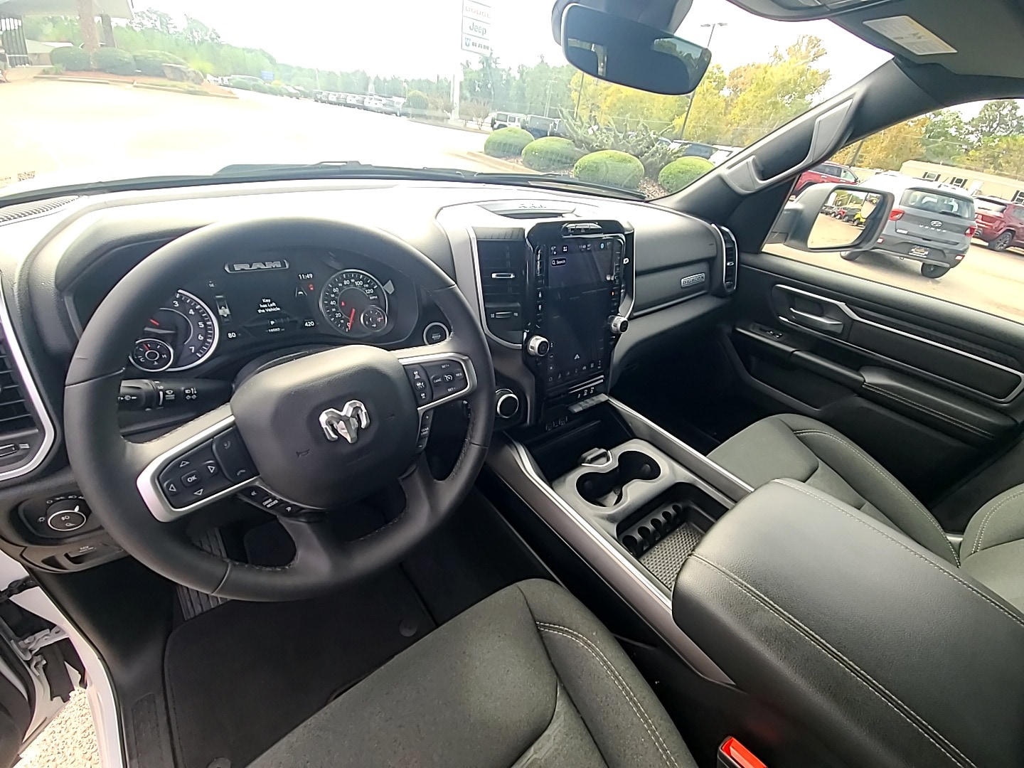 2025 Ram 1500 Big Horn Bright White Clearcoat at Ravenel Ford
