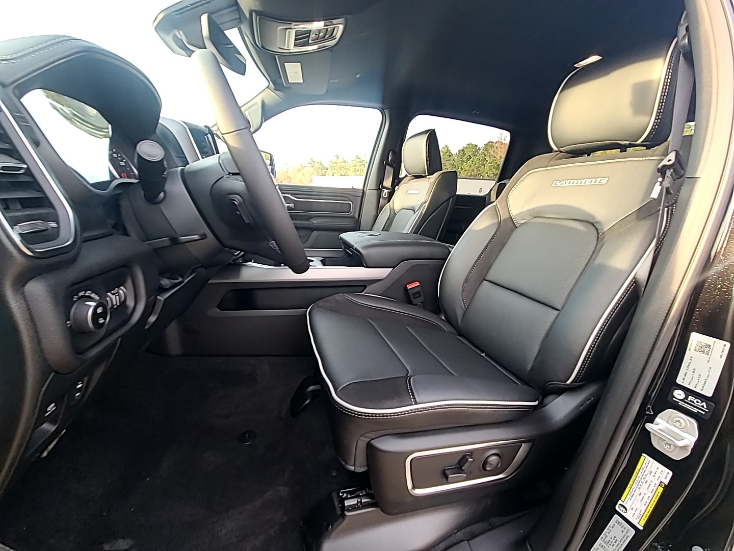 2026 Ram 1500 LARAMIE CREW CAB 4X4 5'7 BOX Diamond Black Crystal Pearlcoat at Griffin CDJR