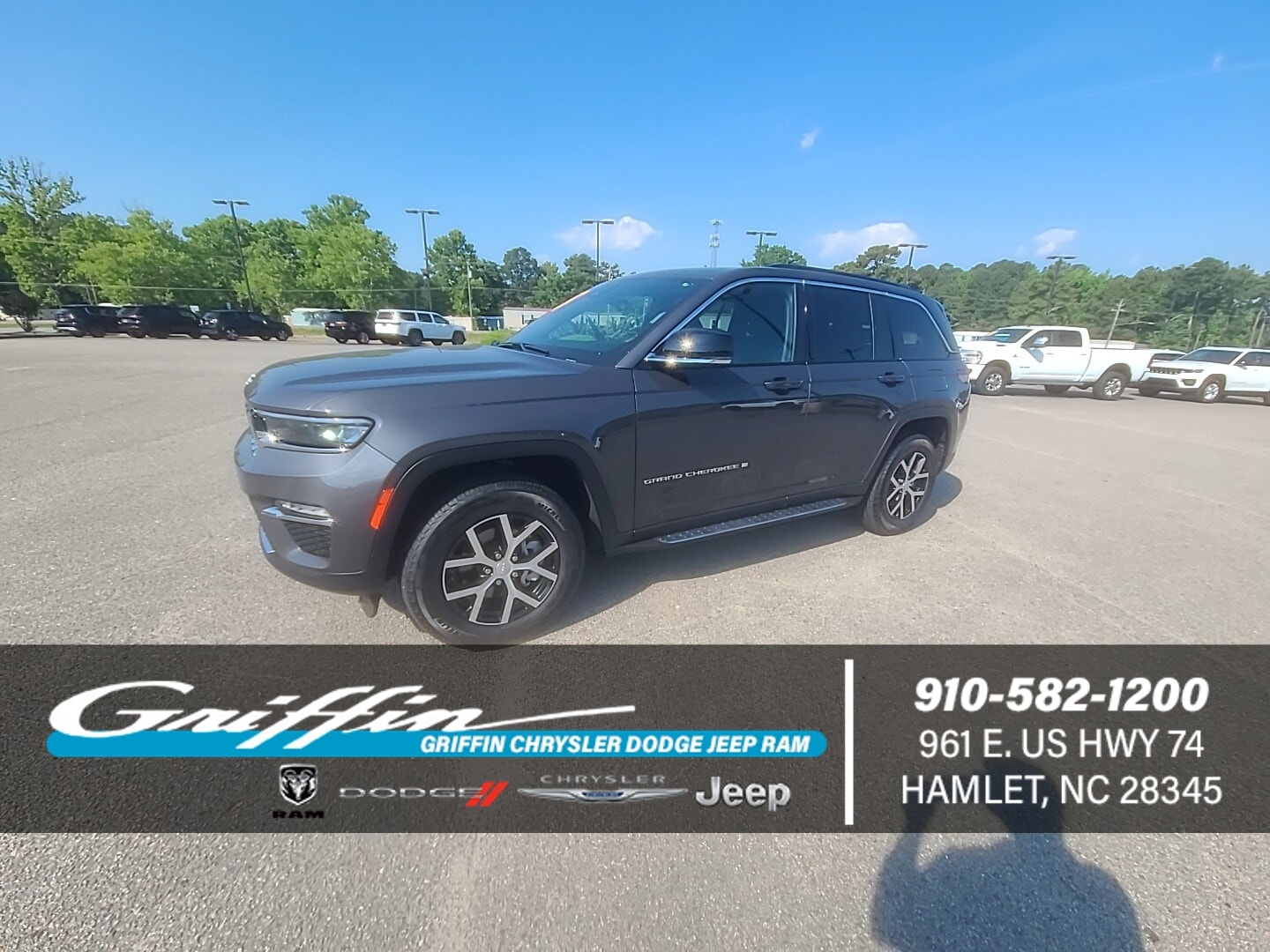2025 Jeep Grand Cherokee Limited Baltic Gray Metallic Clearcoat at Stokes Toyota Hilton Head