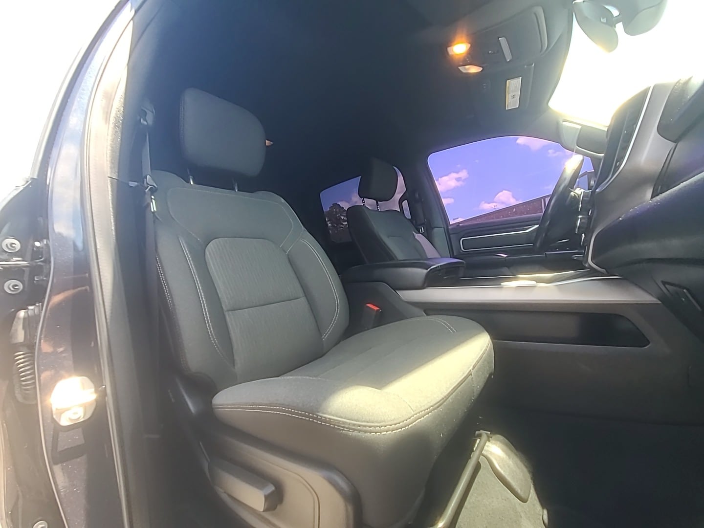 2021 Ram 1500 Big Horn Maximum Steel Metallic Clearcoat at Stokes Toyota Beaufort