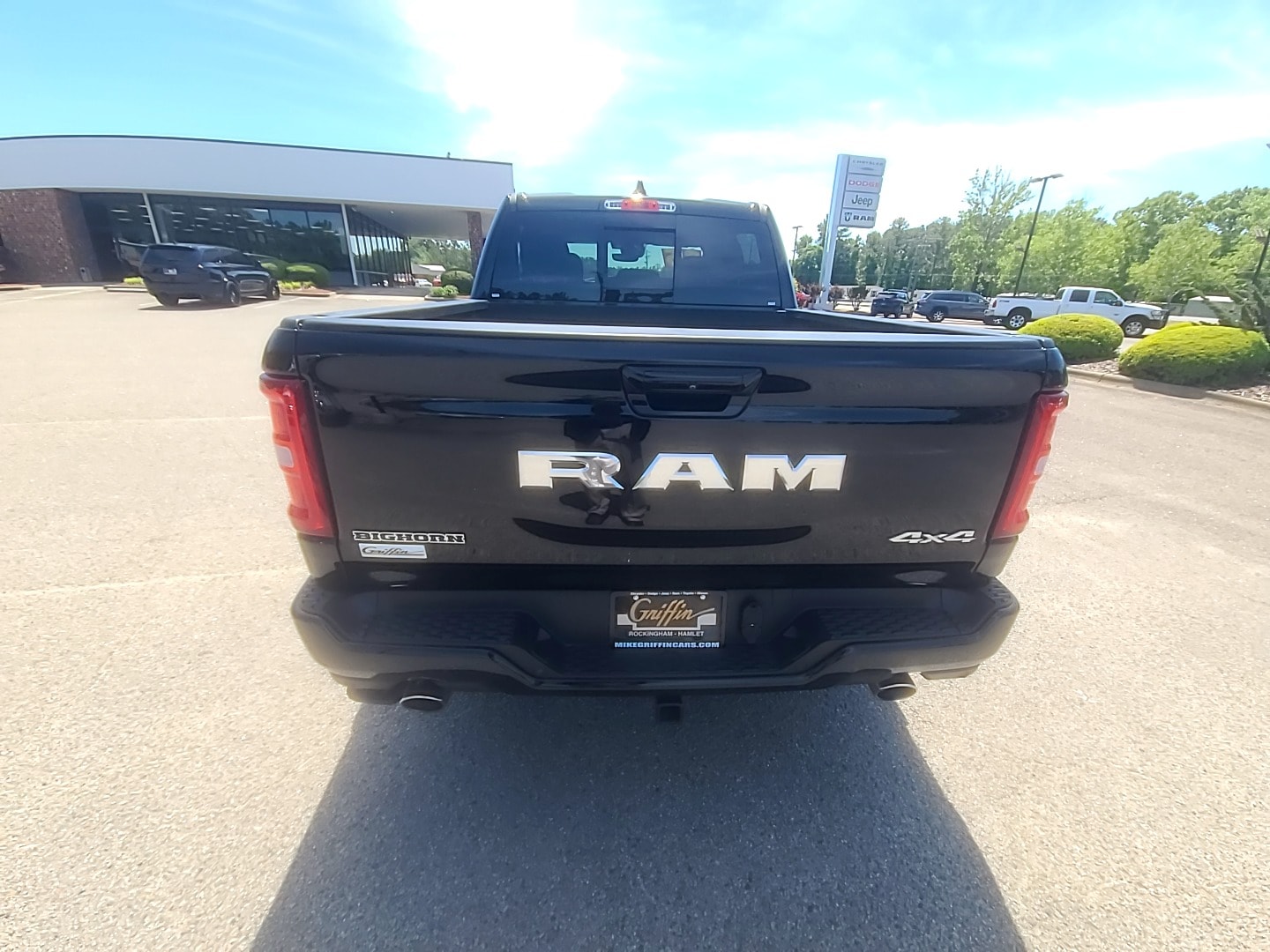 2025 Ram 1500 Big Horn Diamond Black Crystal Pearlcoat at Griffin CDJR