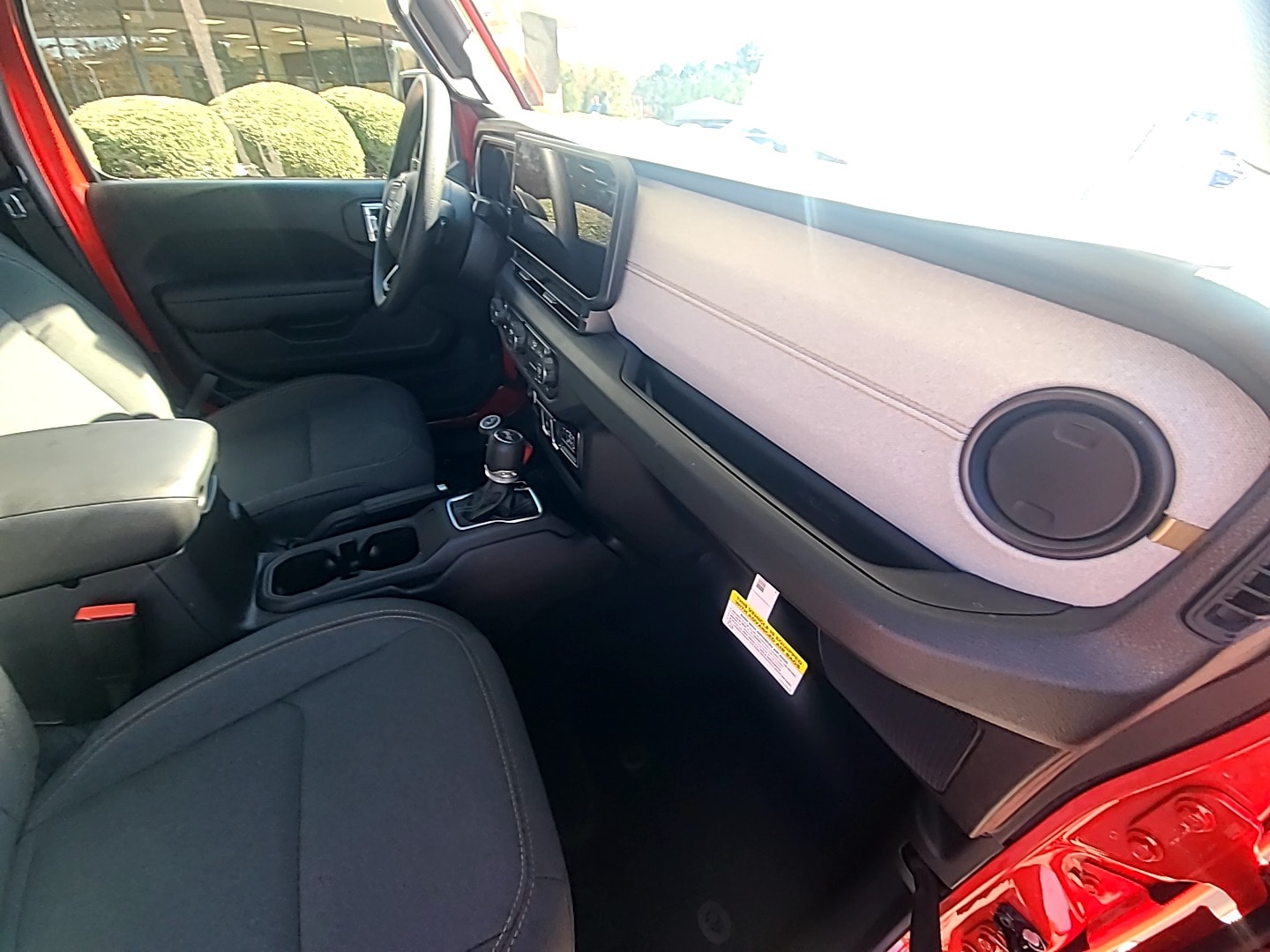 2026 Jeep Wrangler 4-DOOR SPORT firecracker red clearcoat at Griffin CDJR