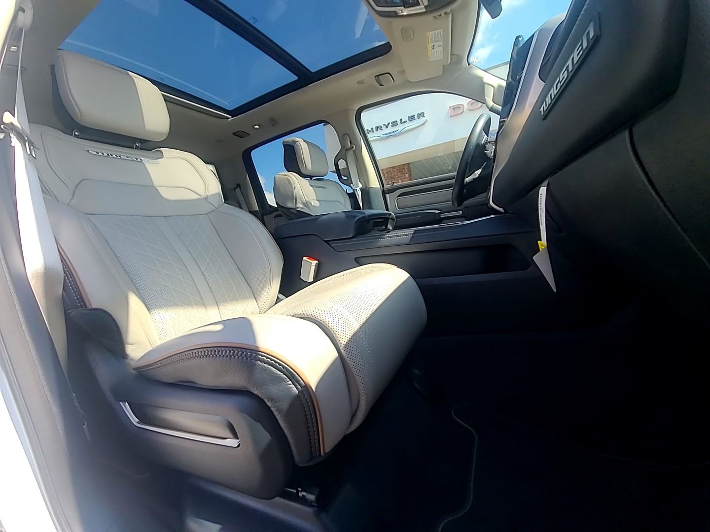 2025 Ram 1500 Tungsten Ivory White Tri-Coat Pearlcoat at Ravenel Ford