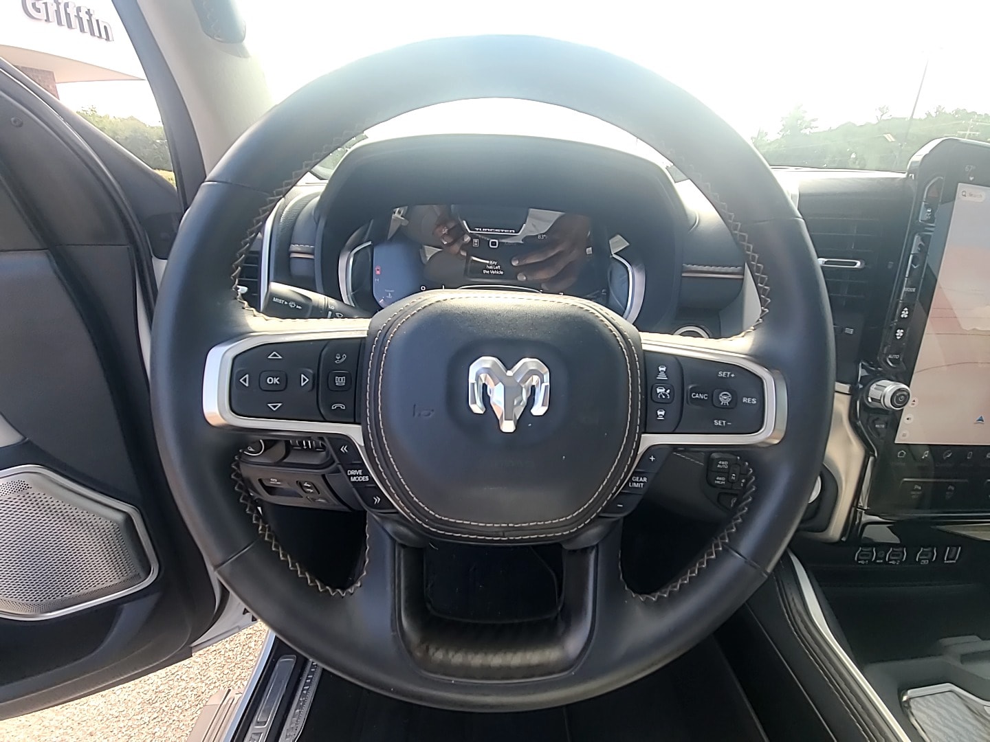 2025 Ram 1500 Tungsten Ivory White Tri-Coat Pearlcoat at Ravenel Ford